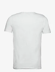 Mos Mosh Gallery - Perry Crunch V-SS Tee - kortärmade t-shirts - white - 2