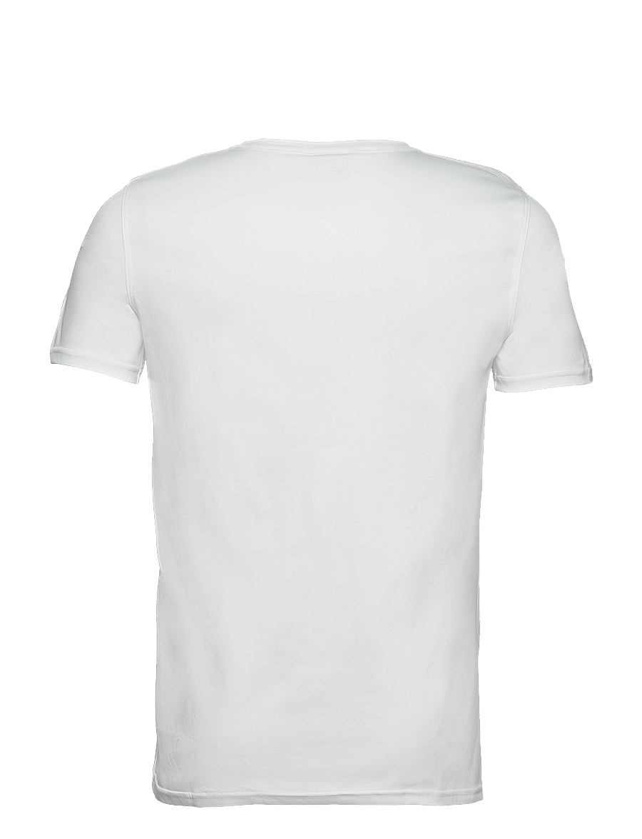 Mos Mosh Gallery - MMGPerry V-Ss Tee - v-ringade t-shirts - white - 2