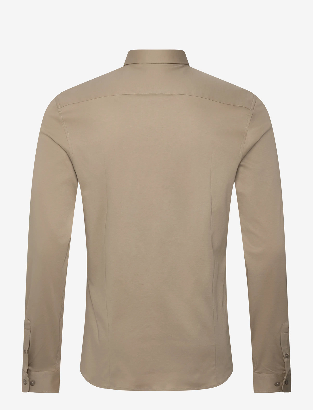 Mos Mosh Gallery - MMGMarco Jersey Shirt - casual skjortor - aluminum - 1