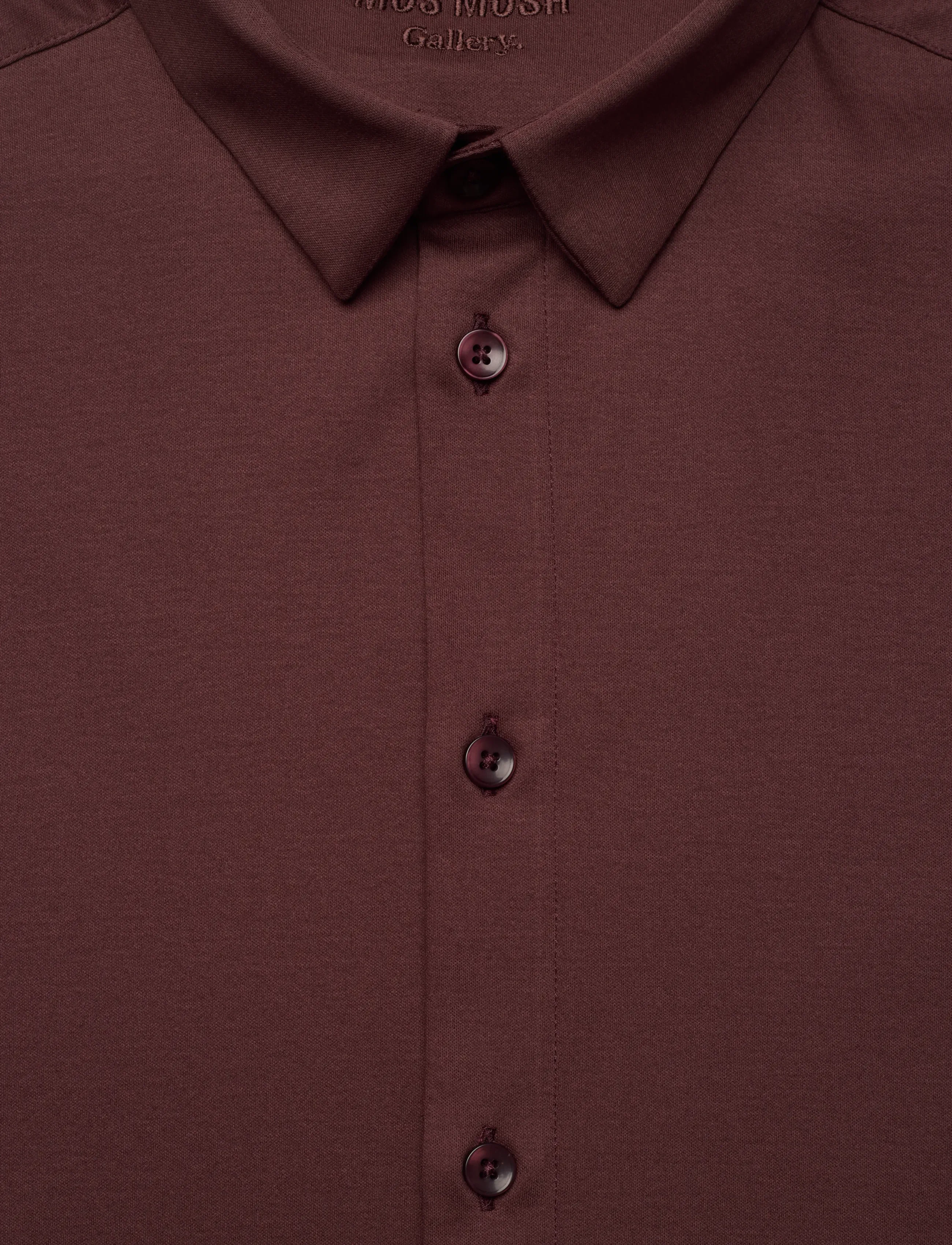 Mos Mosh Gallery - MMGMarco Jersey Shirt - business-hemden - bitter chocolate - 2