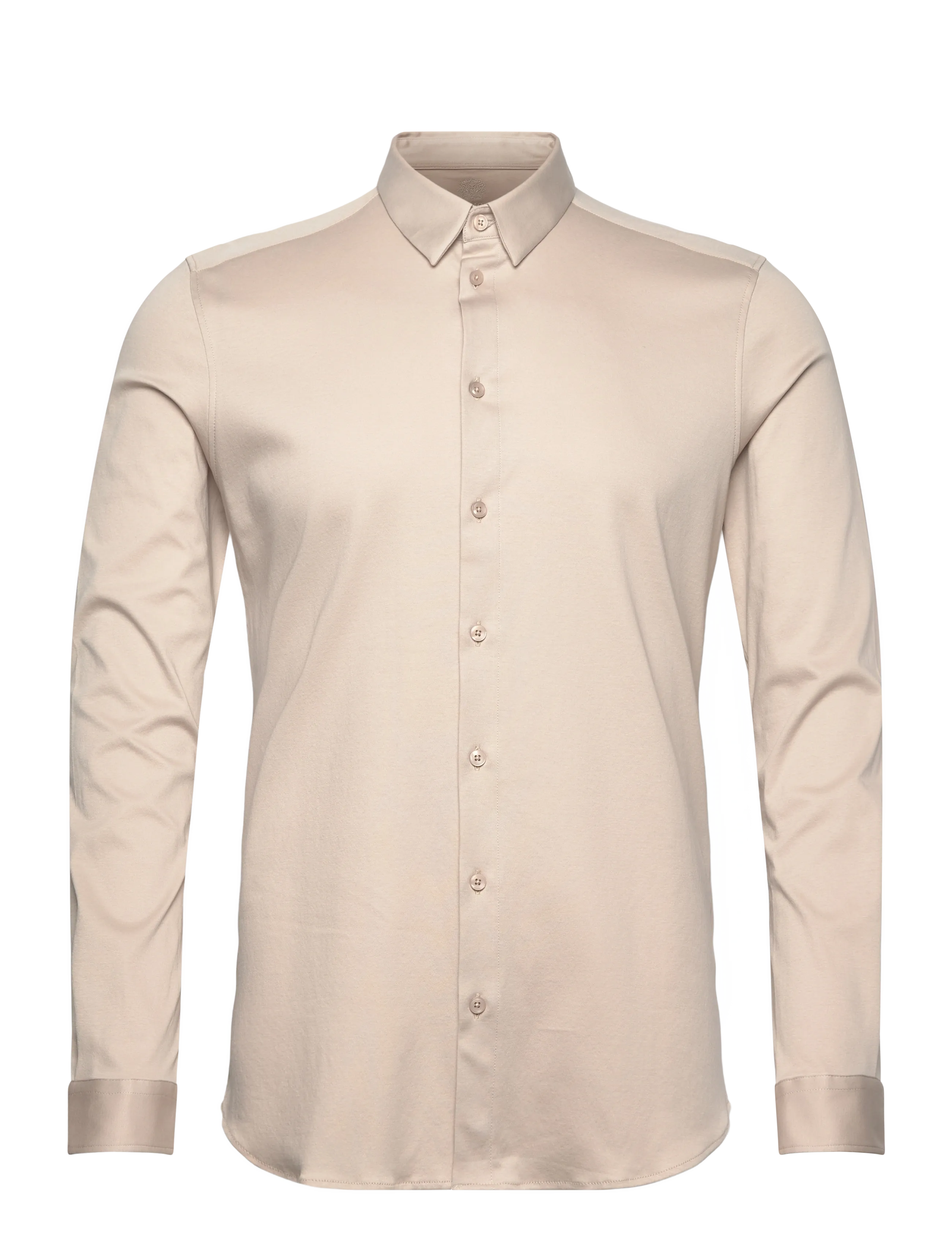 Marco Crunch Jersey Shirt - CHATEAU GRAY