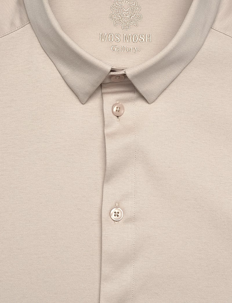 Mos Mosh Gallery - Marco Crunch Jersey Shirt - casual hemden - chateau gray - 2