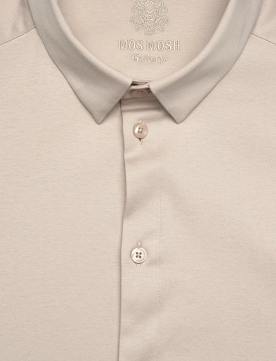 Mos Mosh Gallery - MMGMarco Jersey Shirt - casual hemden - chateau gray - 5