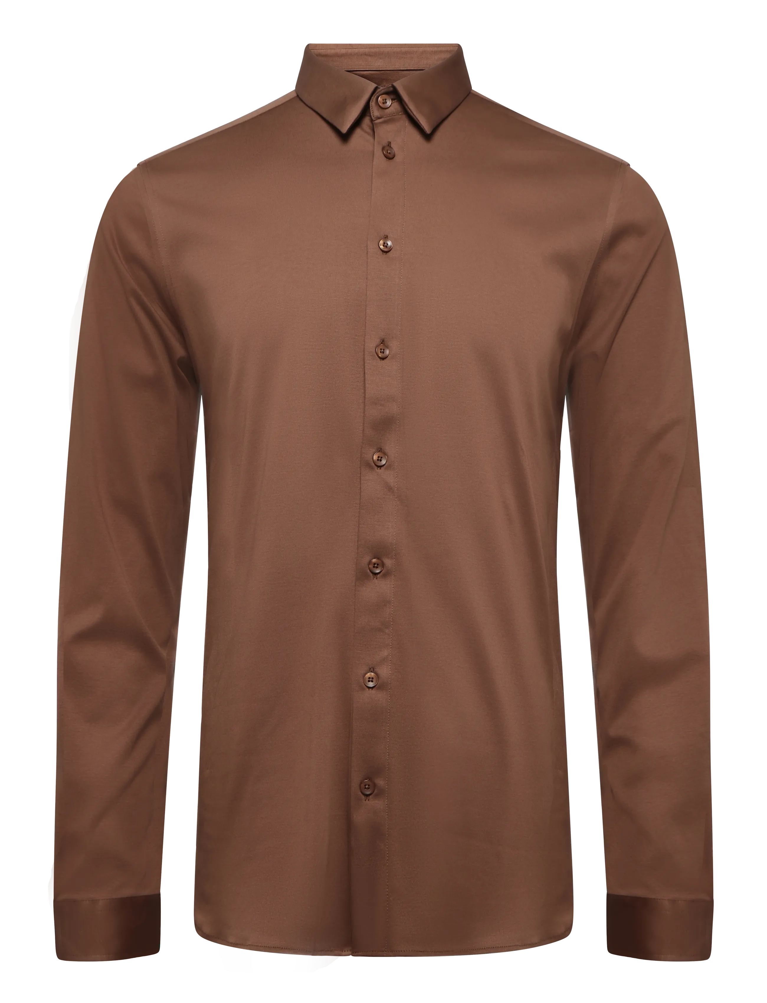 Mos Mosh Gallery MMGMarco Jersey Shirt - Särgid - COCOA BROWN / brown