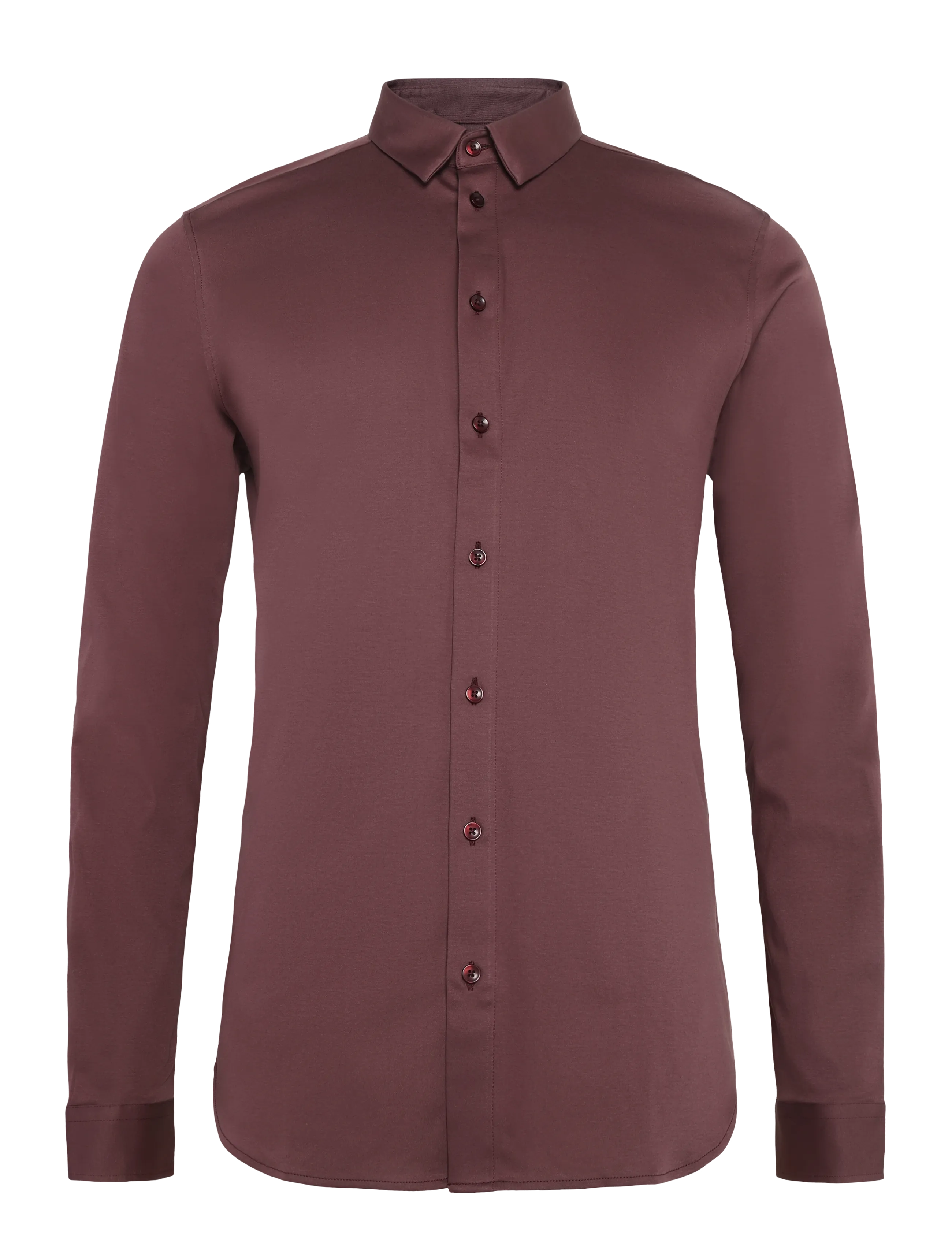 Mos Mosh Gallery MMGMarco Jersey Shirt - Särgid - HUCKLEBERRY / burgundy