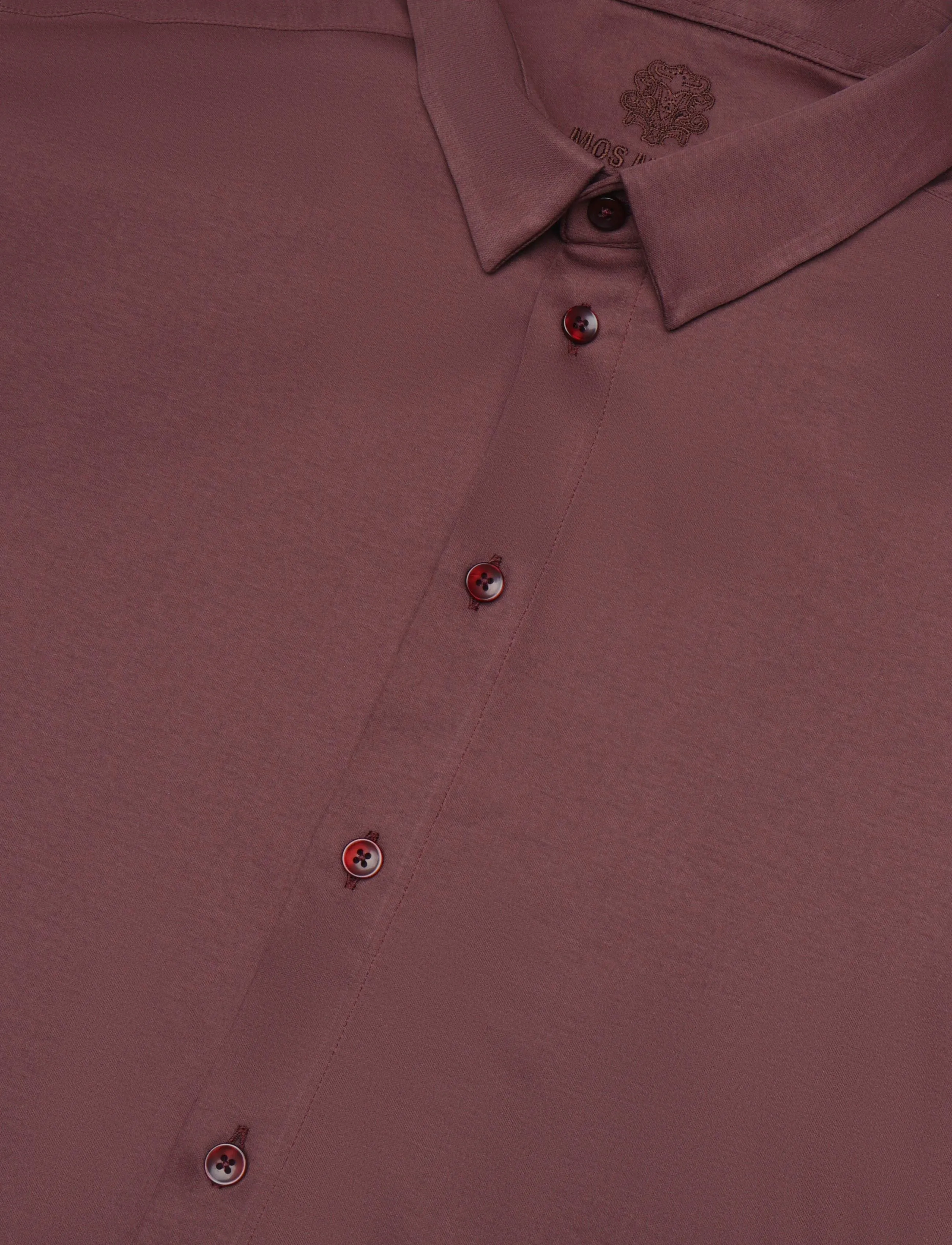 Mos Mosh Gallery - MMGMarco Jersey Shirt - vabaajasärgid - huckleberry - 2
