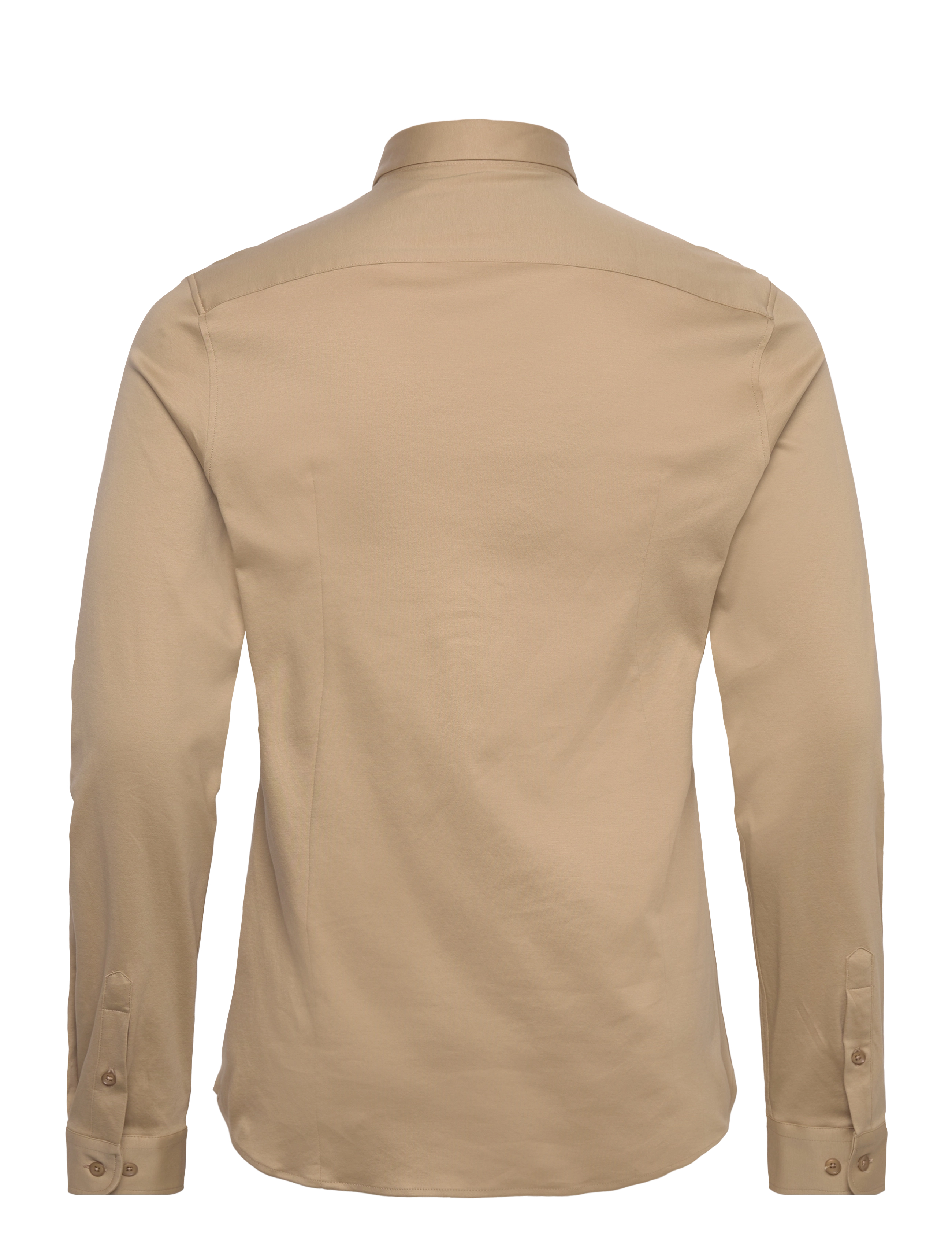 Mos Mosh Gallery - Marco Crunch Jersey Shirt - casual hemden - light sand - 1