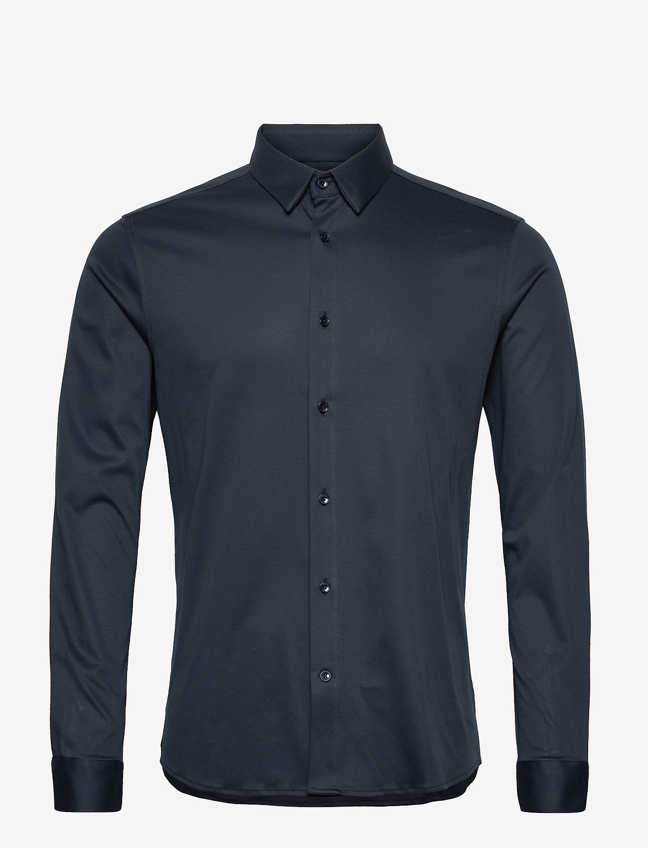 Mos Mosh Gallery - MMGMarco Jersey Shirt - casual skjorter - navy - 1