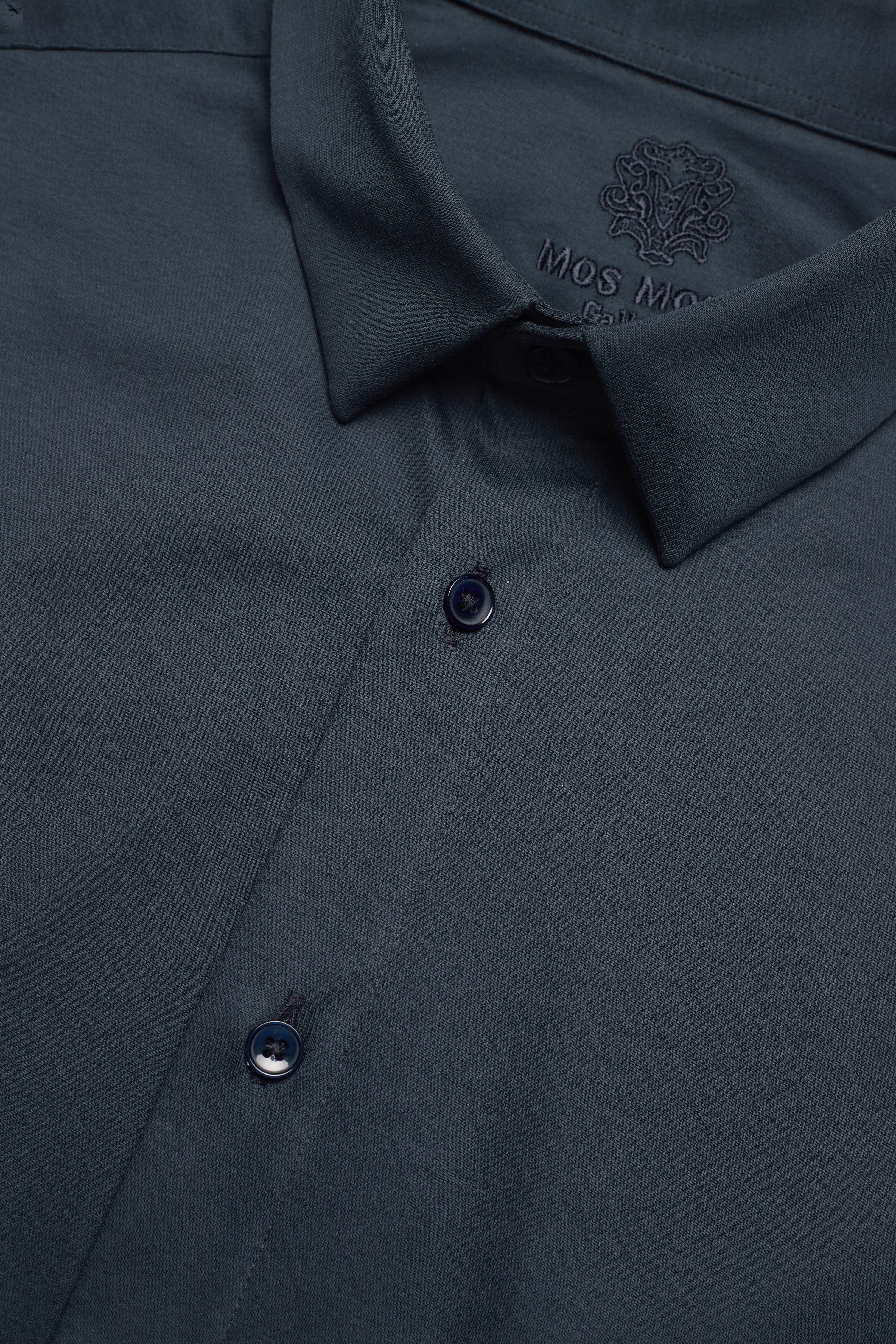 Mos Mosh Gallery - MMGMarco Jersey Shirt - casual skjorter - navy - 4