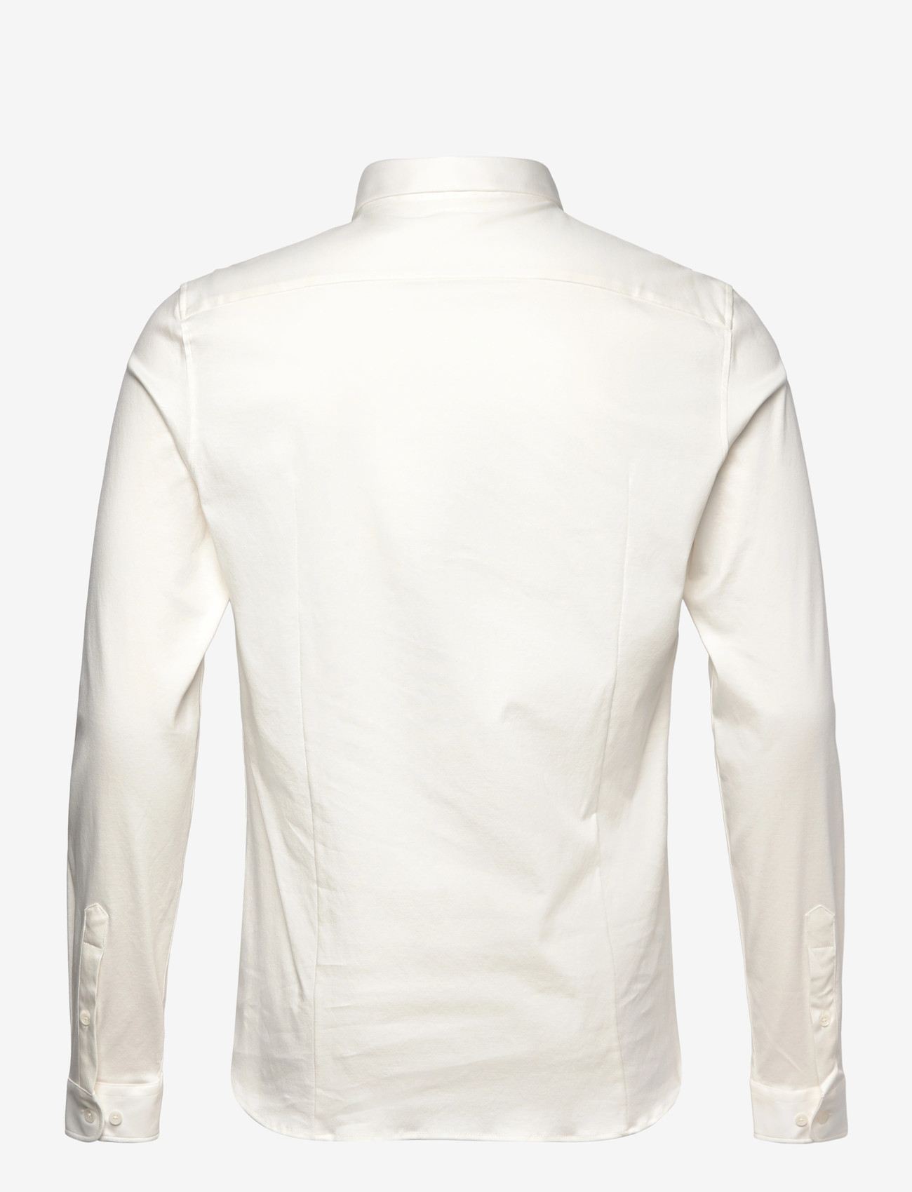 Mos Mosh Gallery - Marco Crunch Jersey Shirt - avslappede skjorter - offwhite - 2