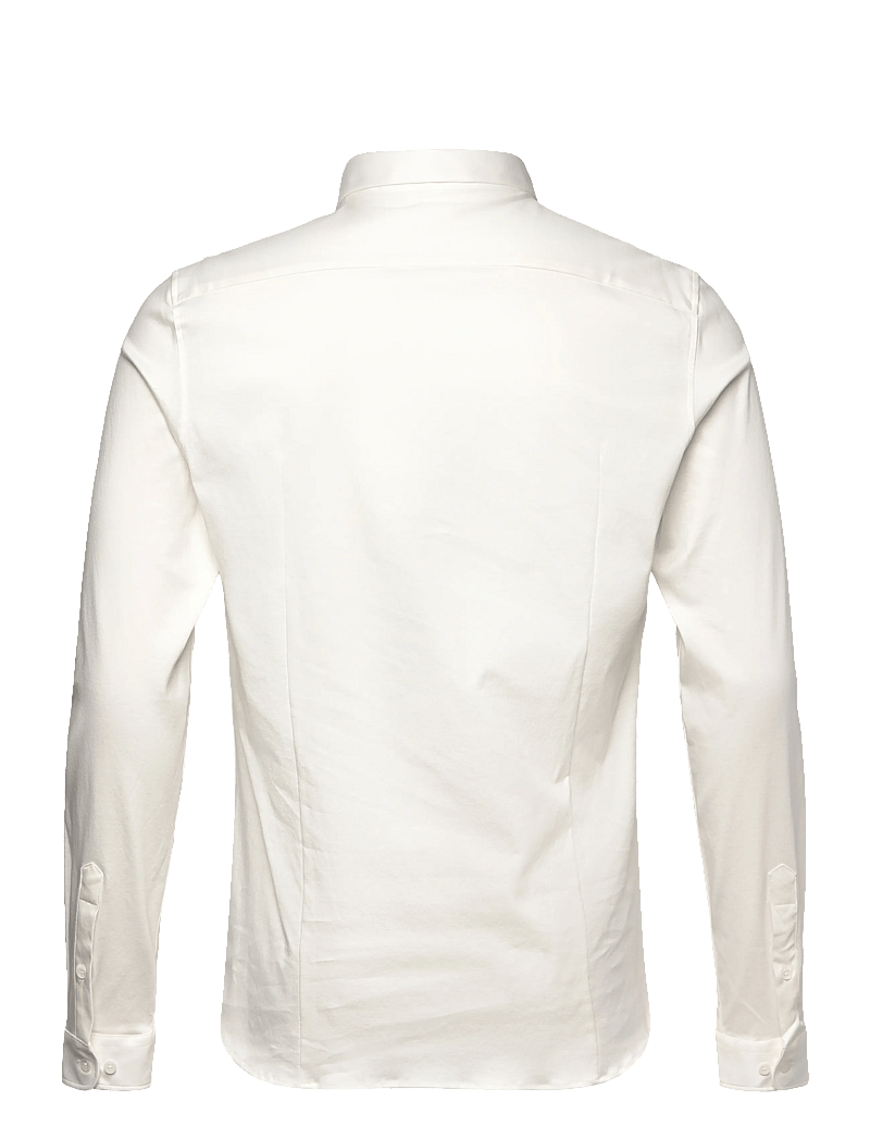 Mos Mosh Gallery - Marco Crunch Jersey Shirt - avslappede skjorter - offwhite - 2