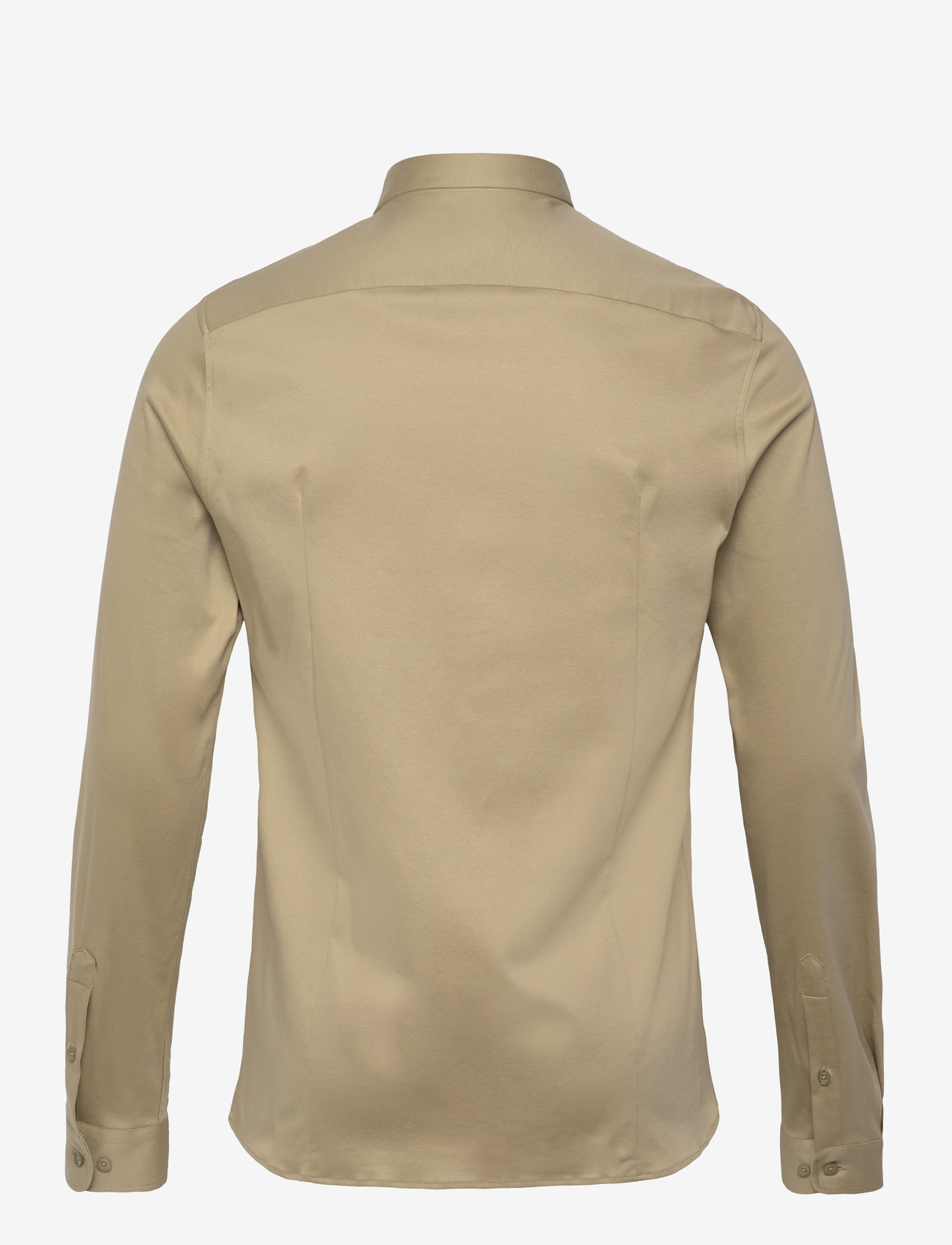 Mos Mosh Gallery - Marco Crunch Jersey Shirt - casual skjorter - sage green - 1