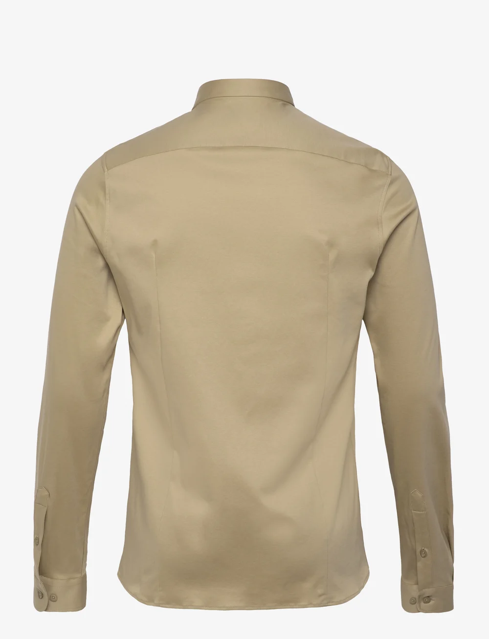 Mos Mosh Gallery - Marco Crunch Jersey Shirt - casual skjortor - sage green - 1