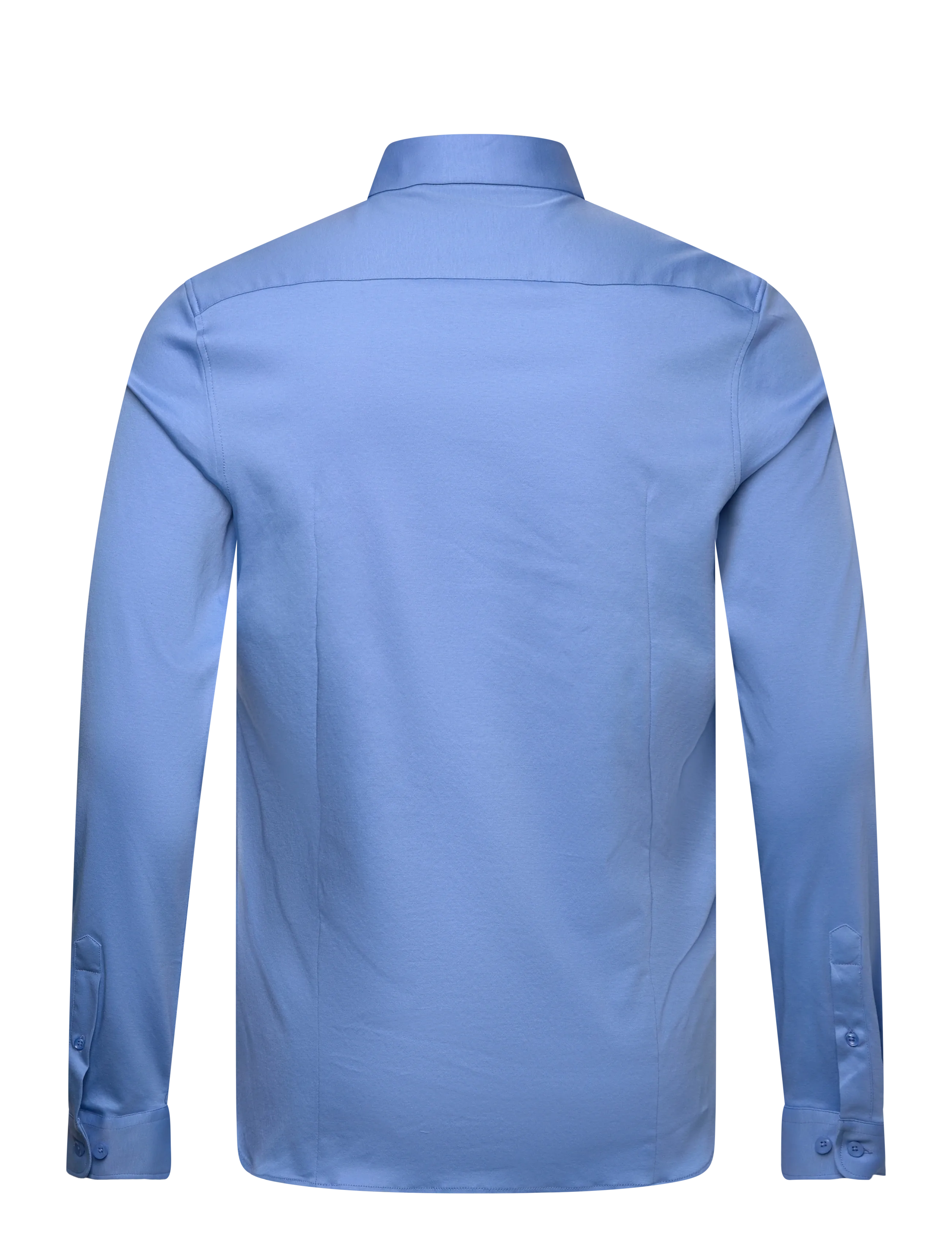 Mos Mosh Gallery - Marco Crunch Jersey Shirt - casual skjorter - silver lake blue - 2