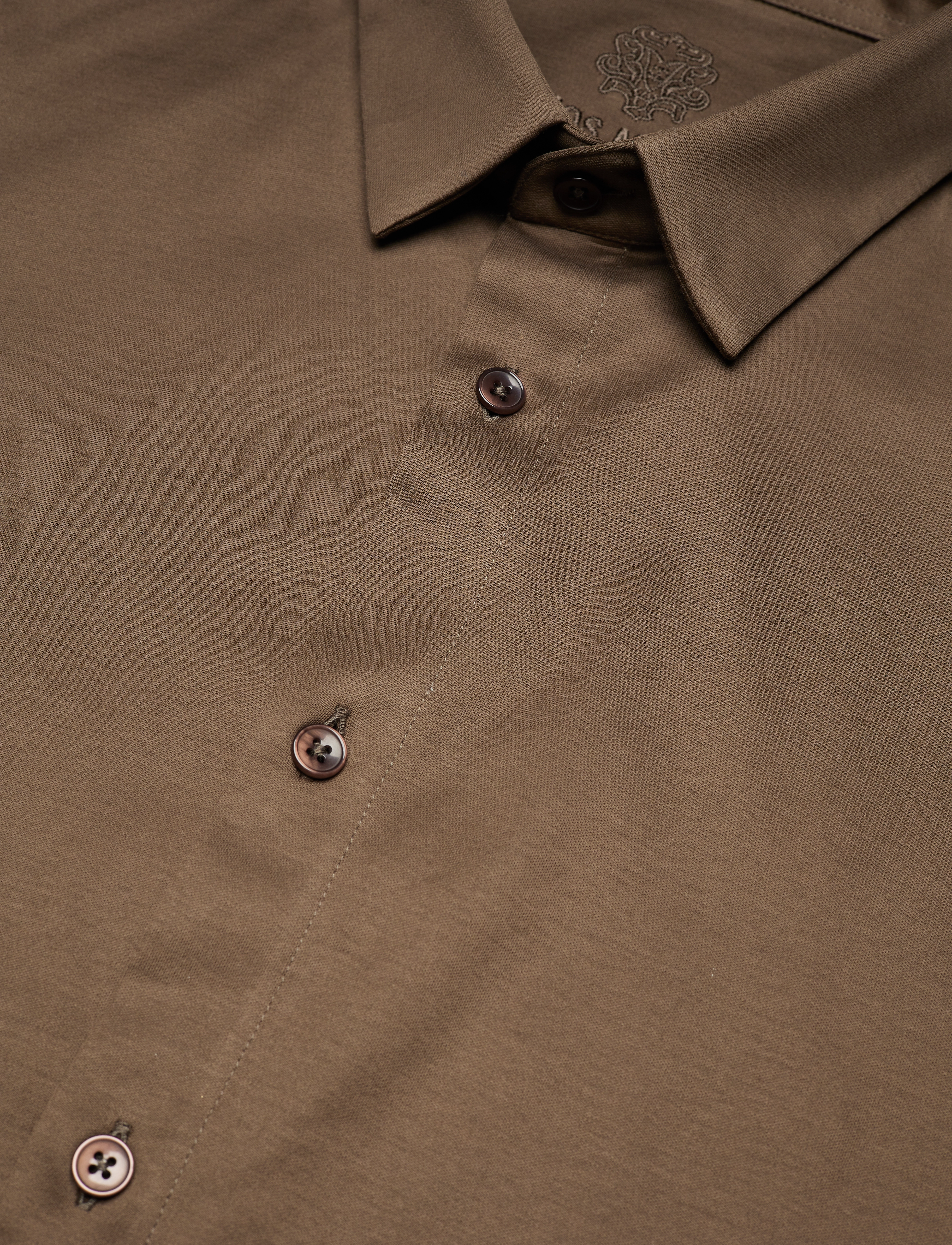 Mos Mosh Gallery - MMGMarco Jersey Shirt - business skjorter - toasted brown - 4
