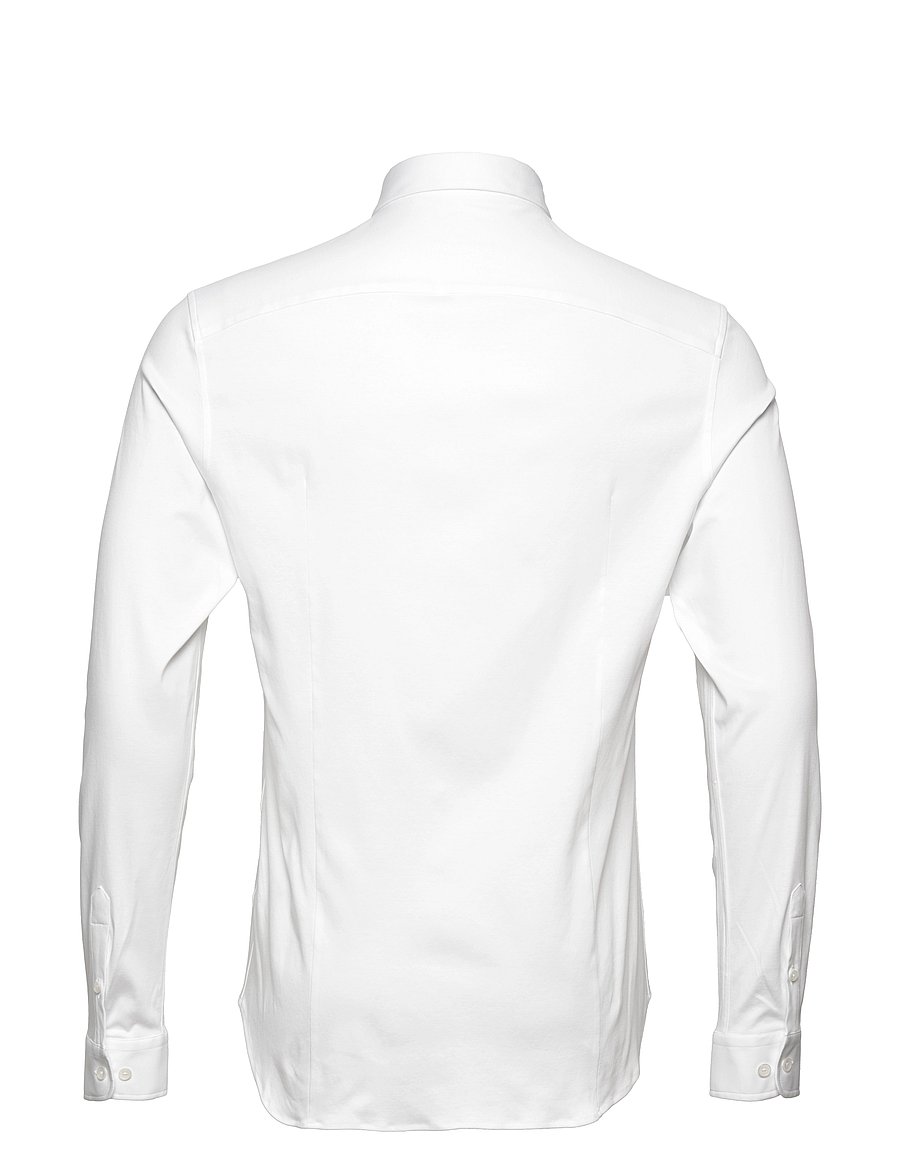 Mos Mosh Gallery - Marco Crunch Jersey Shirt - vabaajasärgid - white - 2