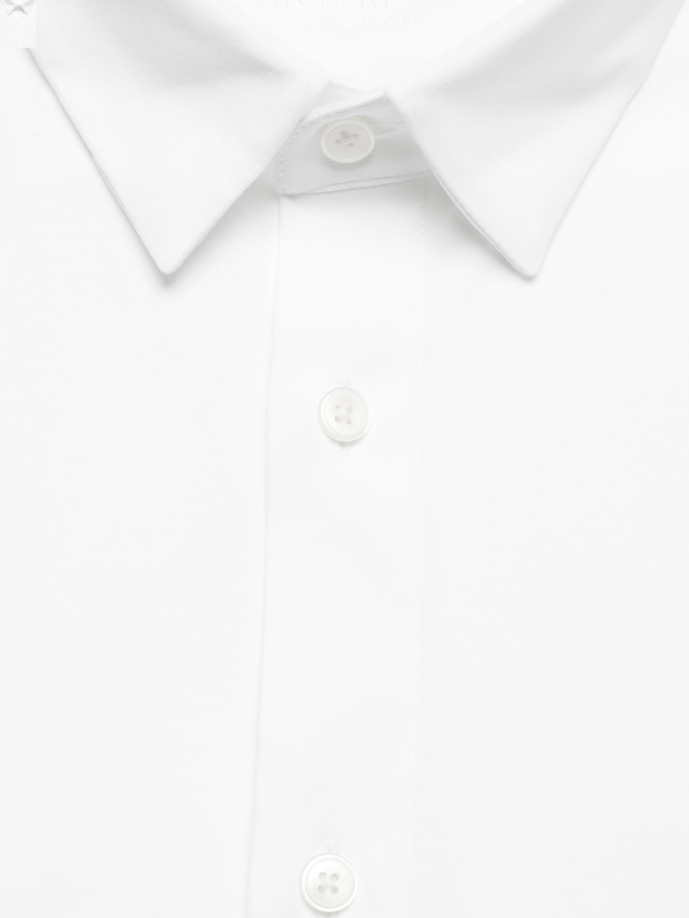 Mos Mosh Gallery - Marco Crunch Jersey Shirt - casual skjorter - white - 4
