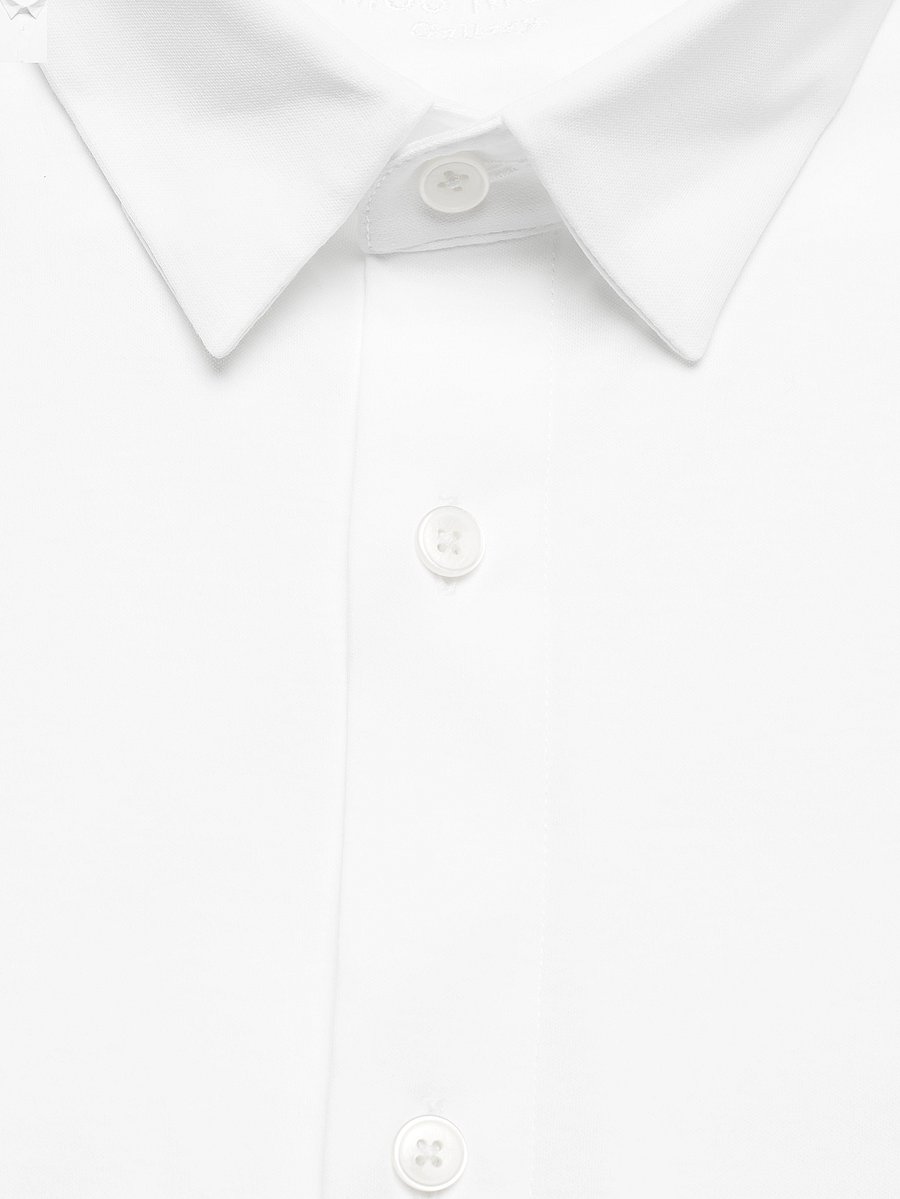 Mos Mosh Gallery - Marco Crunch Jersey Shirt - vabaajasärgid - white - 4