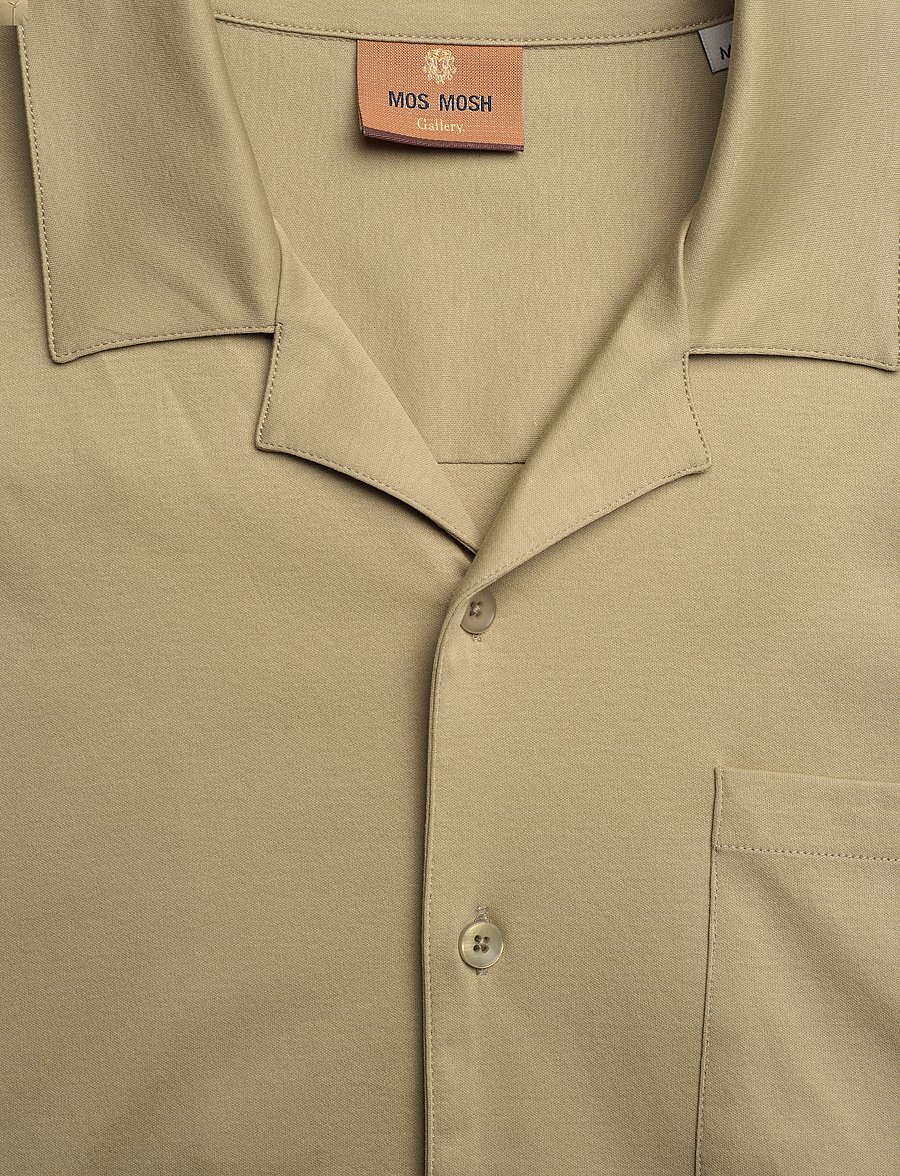 Mos Mosh Gallery - MMGMarco Cuban SS Shirt - sage green - 2