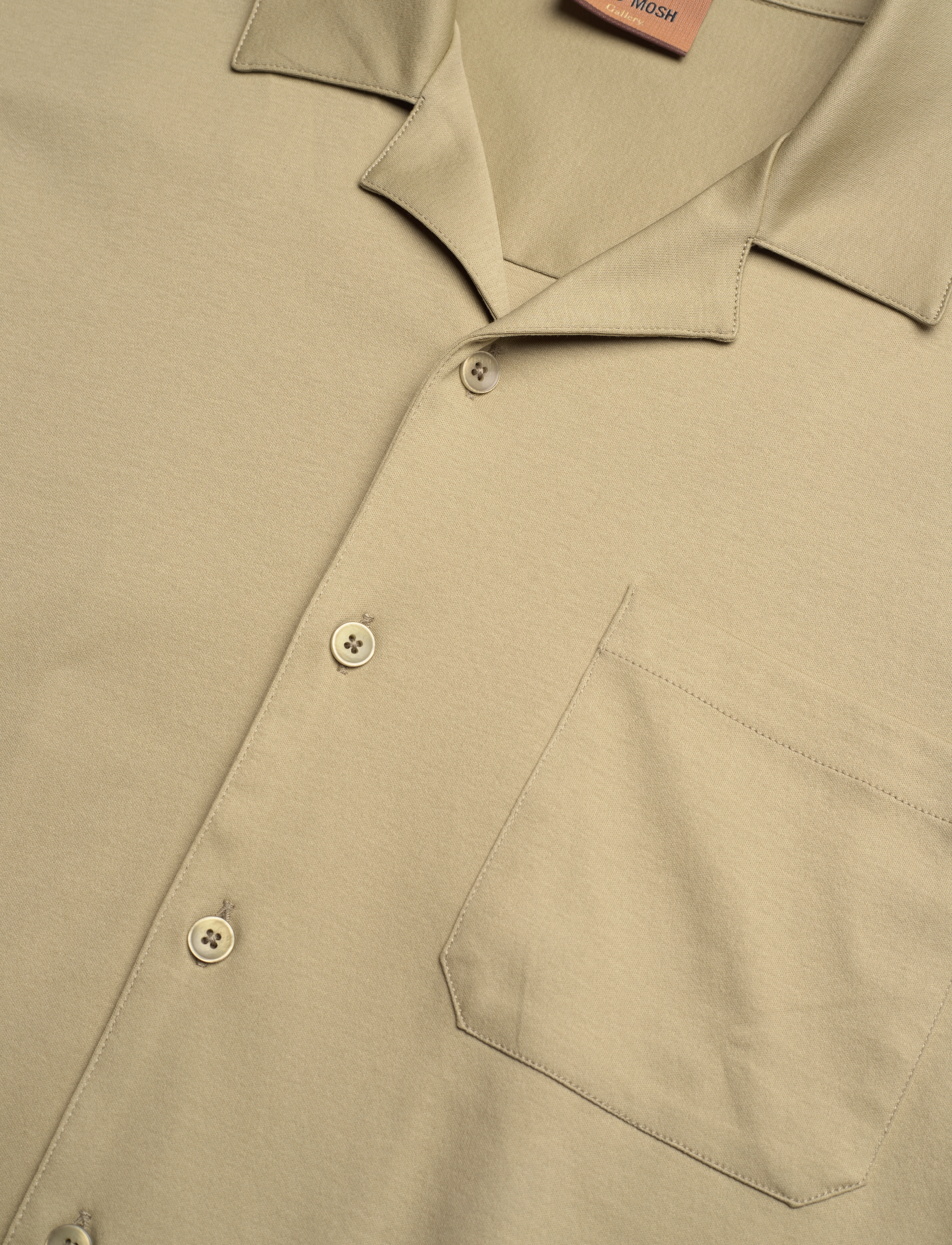 Mos Mosh Gallery - MMGMarco Cuban SS Shirt - sage green - 3