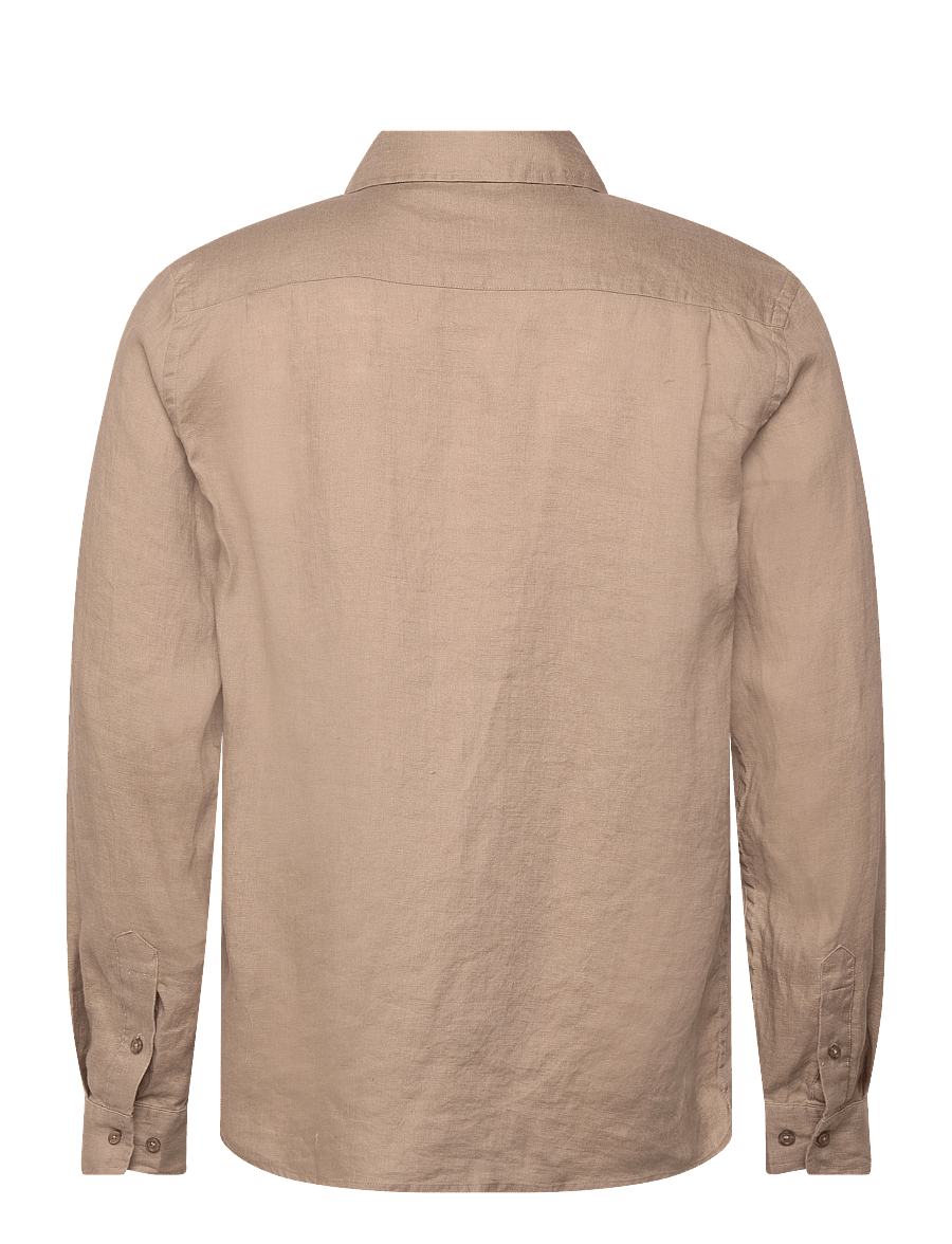 Mos Mosh Gallery - MMGTheo Linen Shirt - chemises de lin - beige - 1