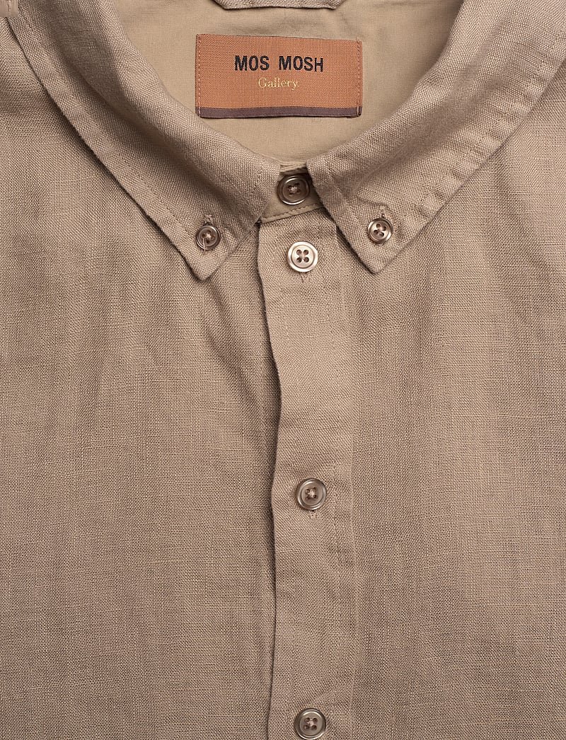 Mos Mosh Gallery - MMGTheo Linen Shirt - leinenhemden - beige - 2