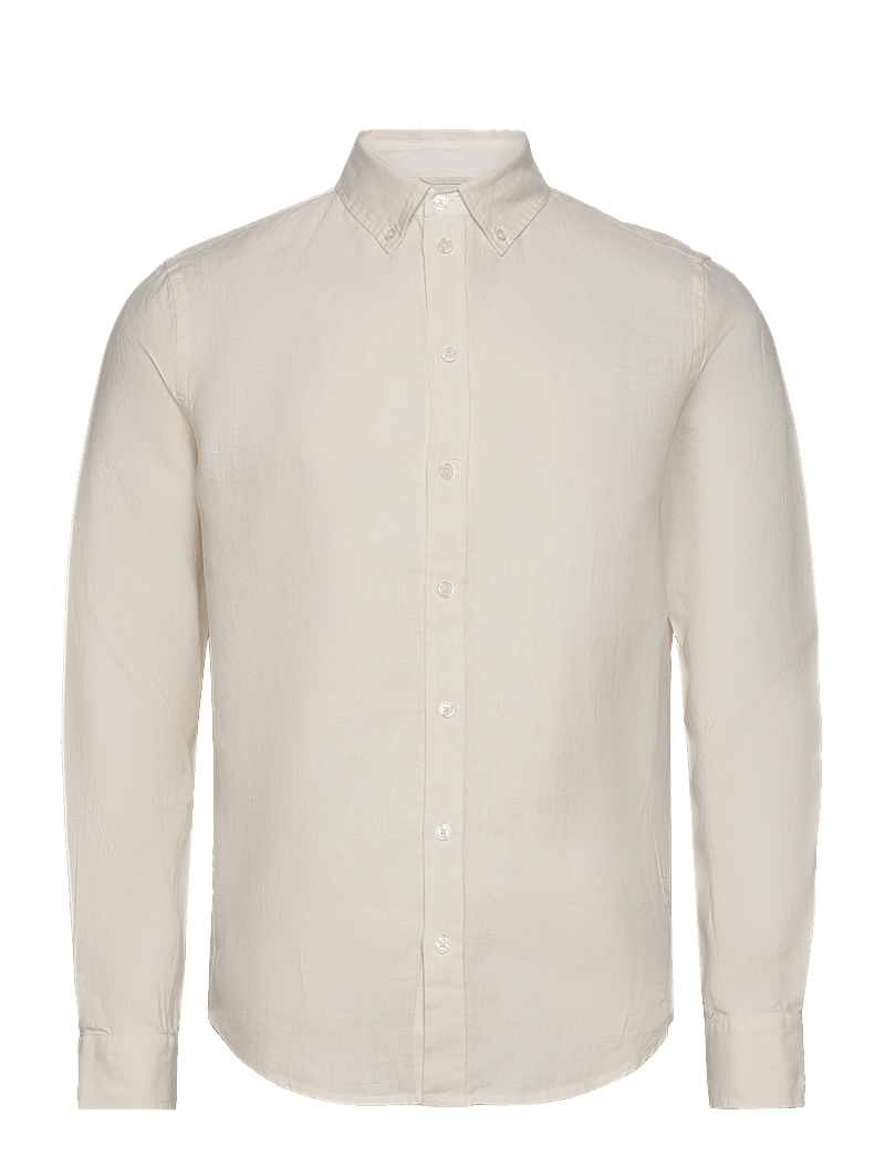 Mos Mosh Gallery - MMGTheo Linen Shirt - lina krekli - ecru - 1