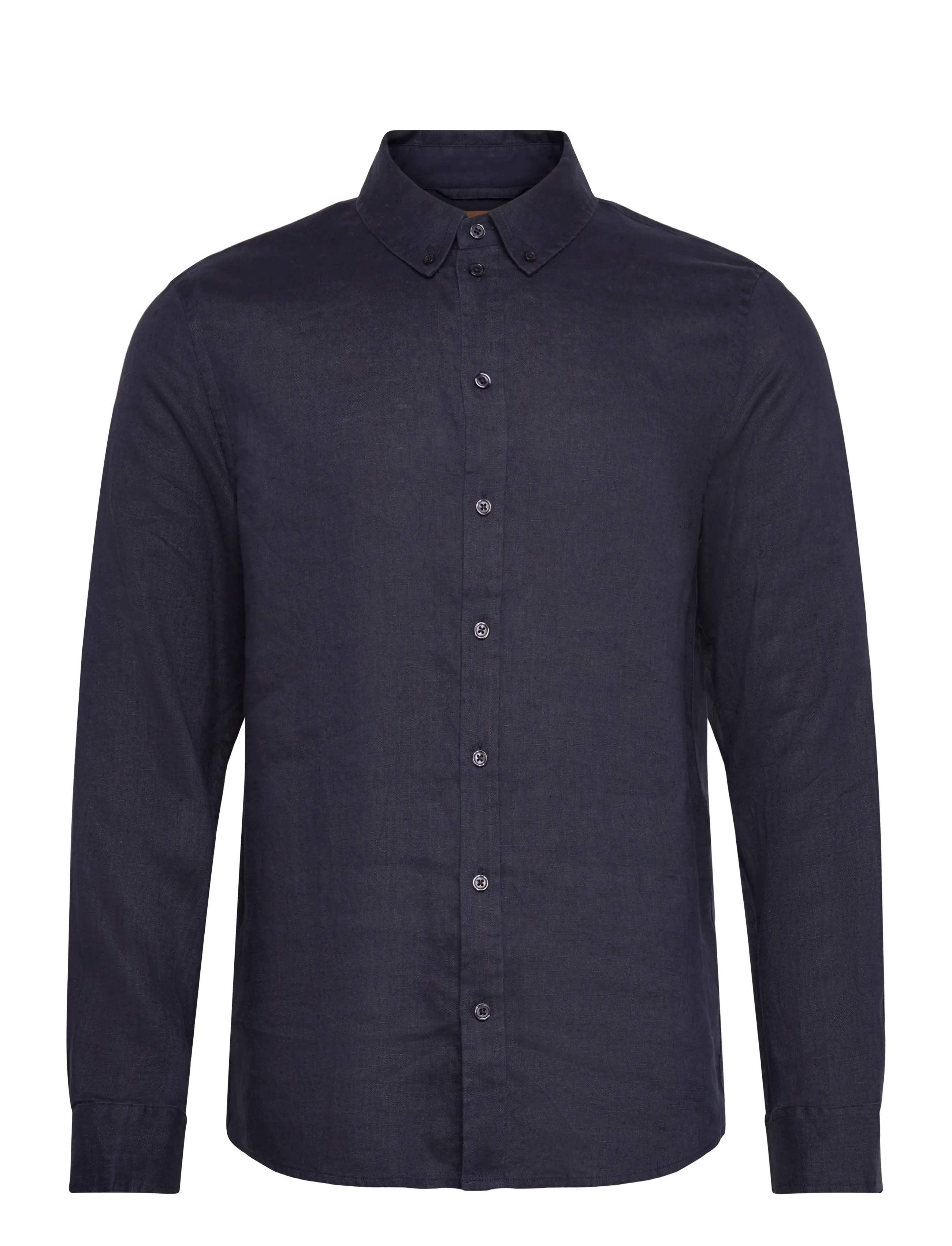 Mos Mosh Gallery MMGTheo Linen Shirt - Leinenhemden - NAVY / navy
