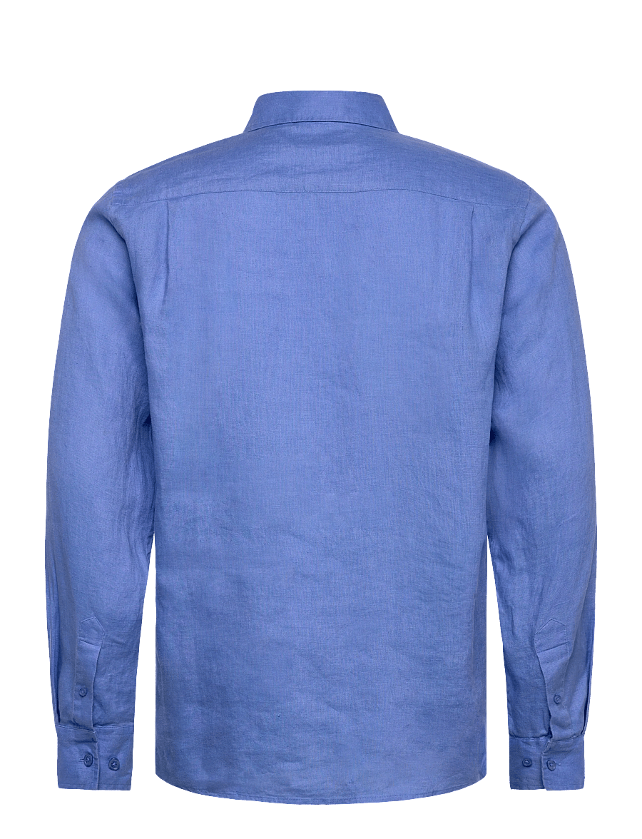 Mos Mosh Gallery - MMGTheo Linen Shirt - leinenhemden - silver lake blue - 1