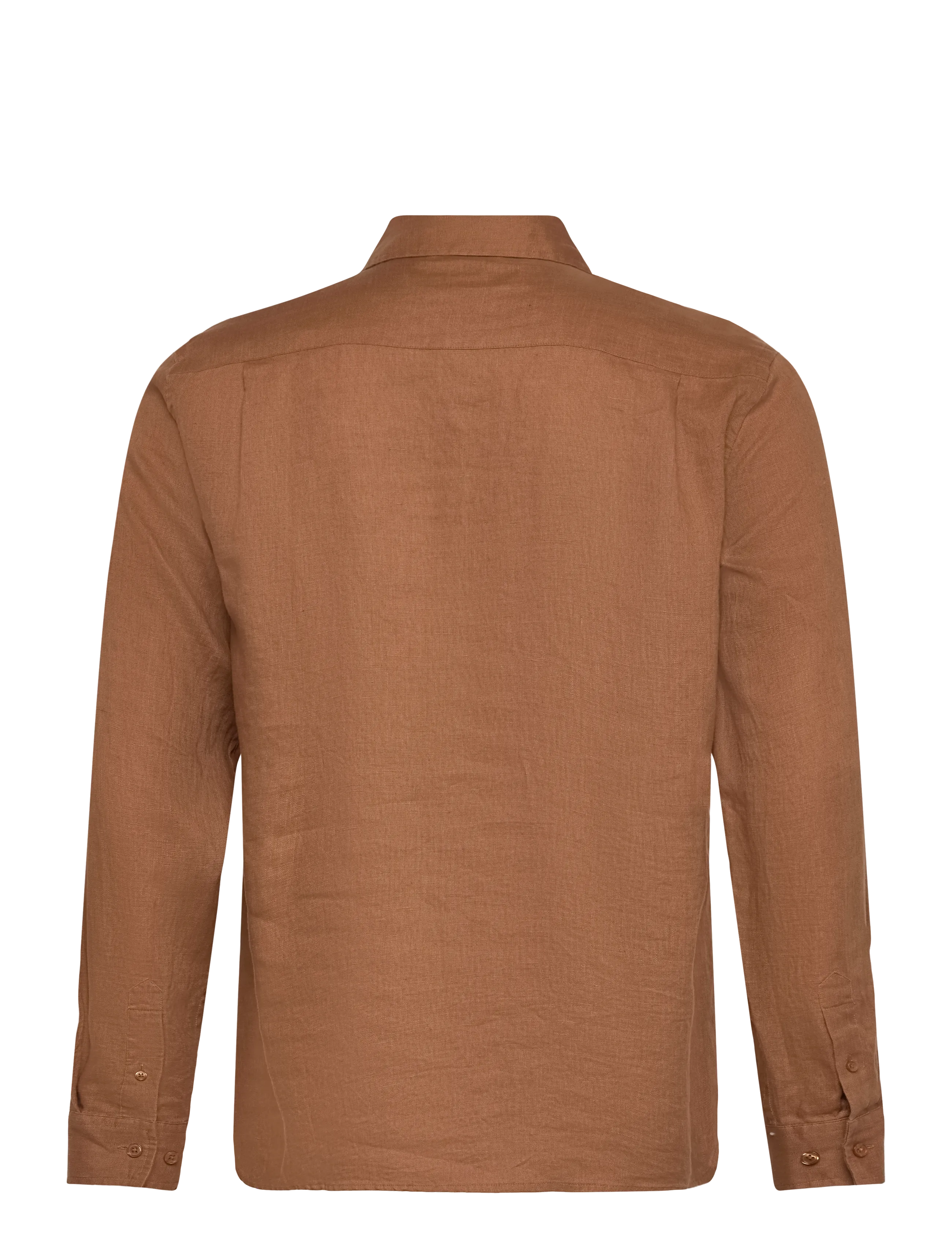 Mos Mosh Gallery - MMGTheo Linen Shirt - hørskjorter - toasted coconut - 1