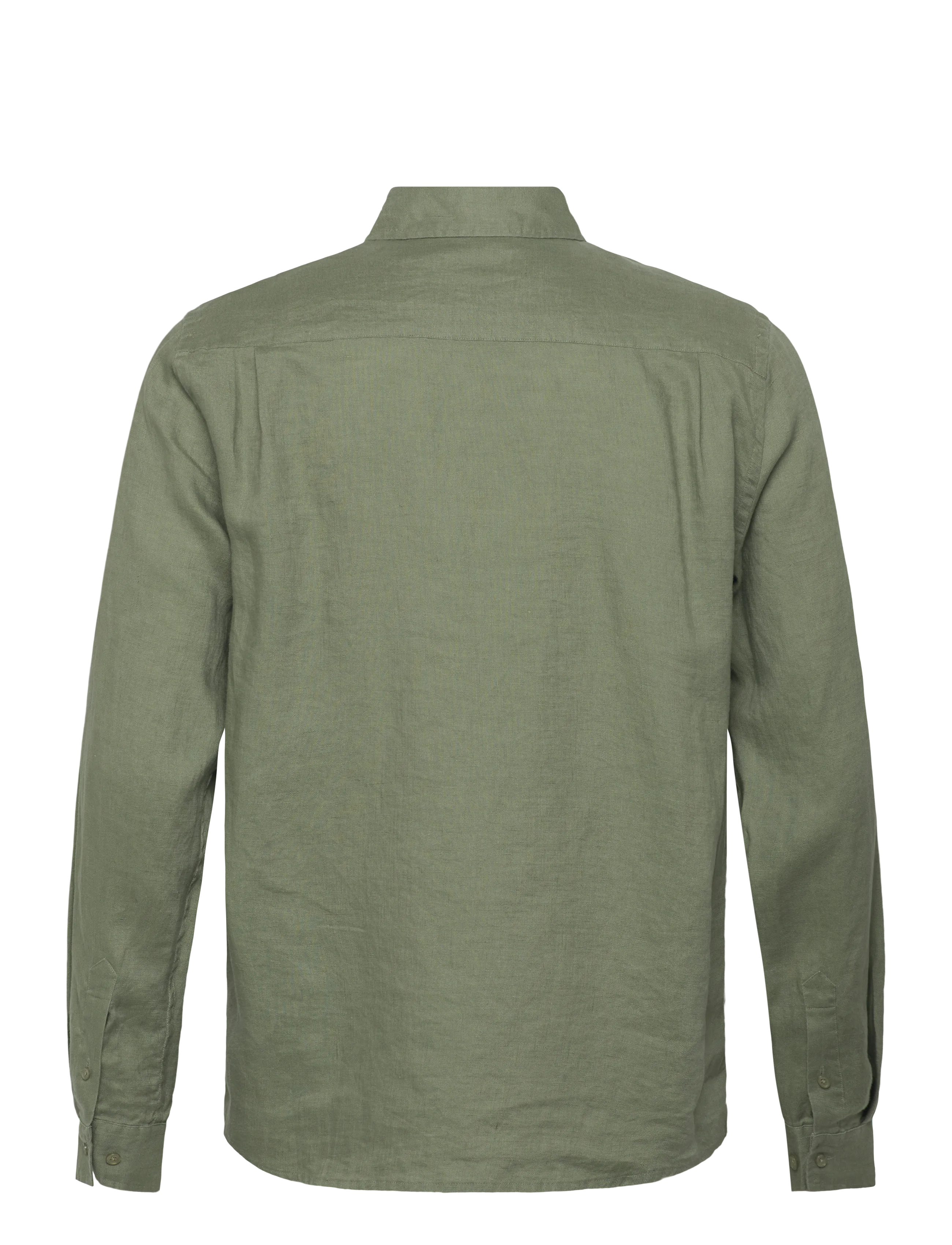 Mos Mosh Gallery - MMGTheo Linen Shirt - hørskjorter - watercress - 2
