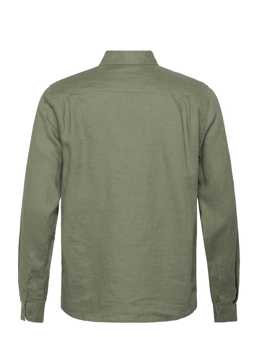 Mos Mosh Gallery - MMGTheo Linen Shirt - leinenhemden - watercress - 2
