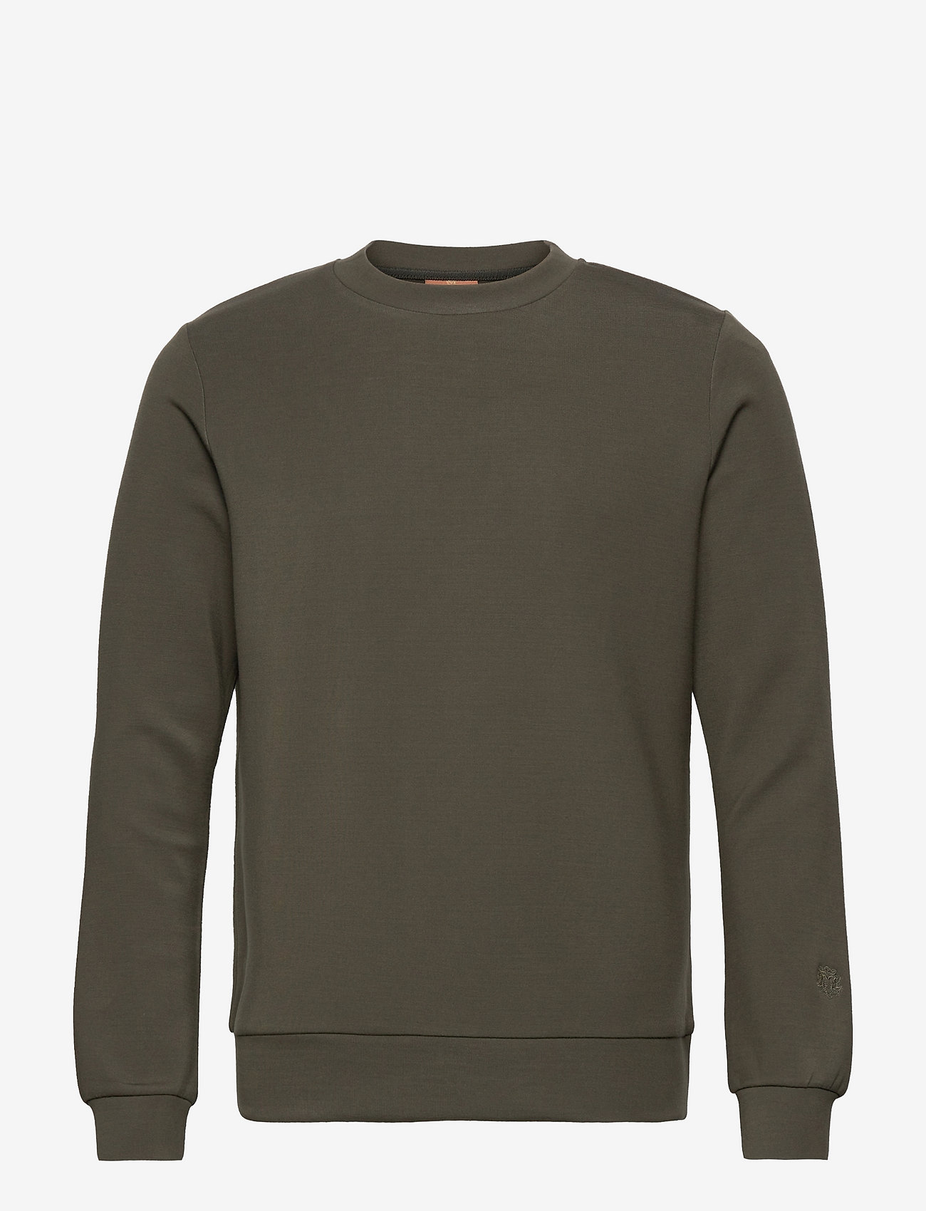 Mos Mosh Gallery - MMGAbel Crew Neck Sweat - shop efter anledning - dk army green - 1
