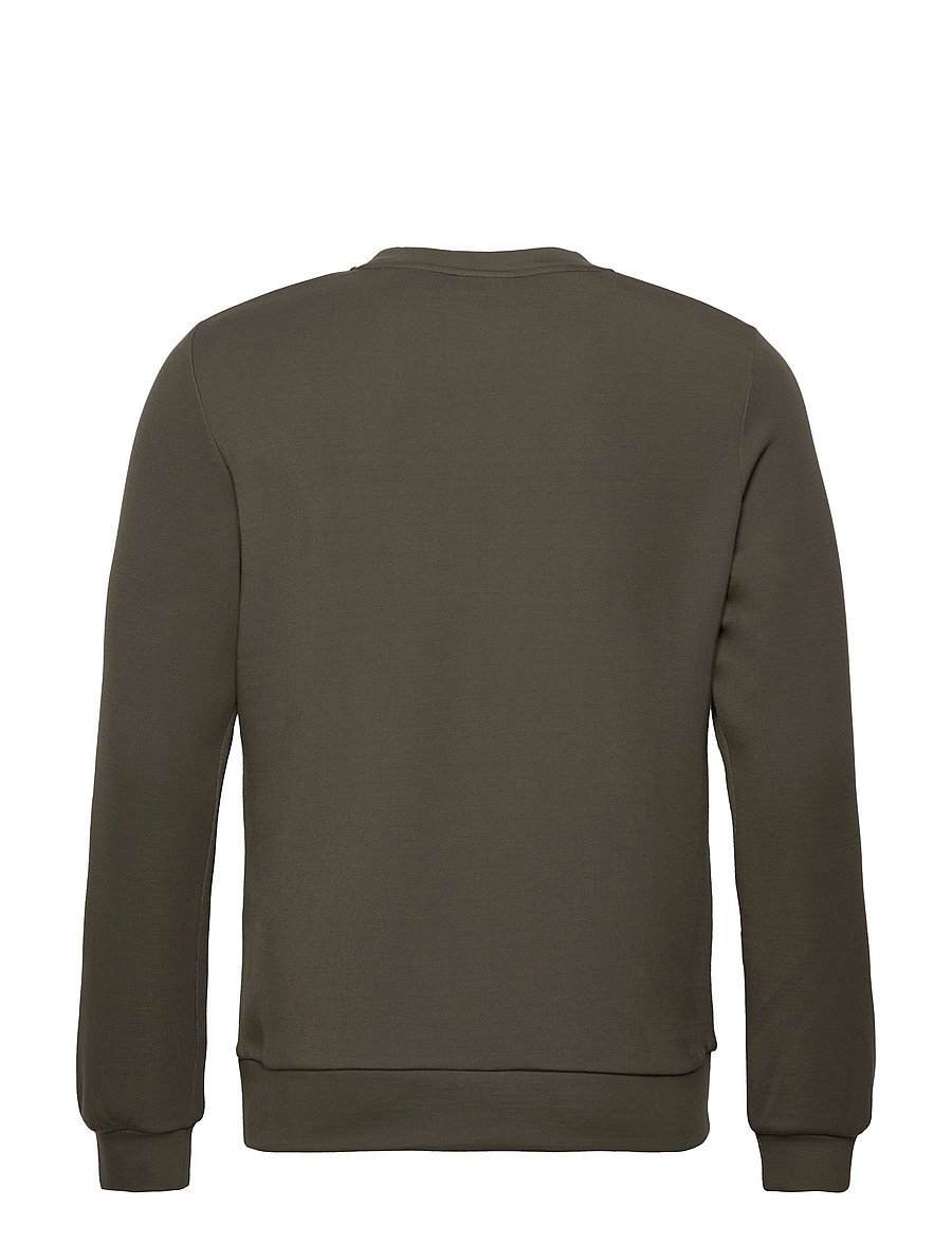 Mos Mosh Gallery - Abel Crew Neck Sweat - dressipluusid - dk army green - 2
