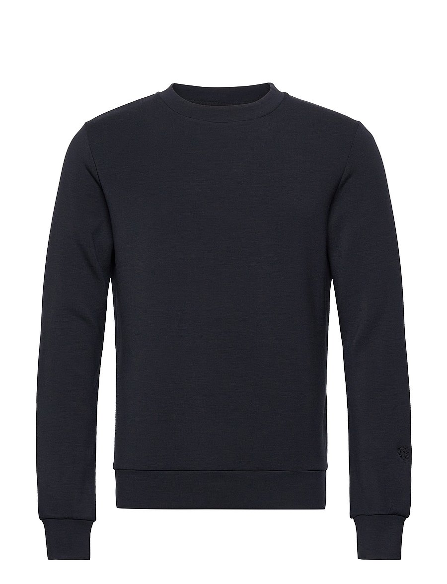 Mos Mosh Gallery - Abel Crew Neck Sweat - shop by occasion - salute navy - 1