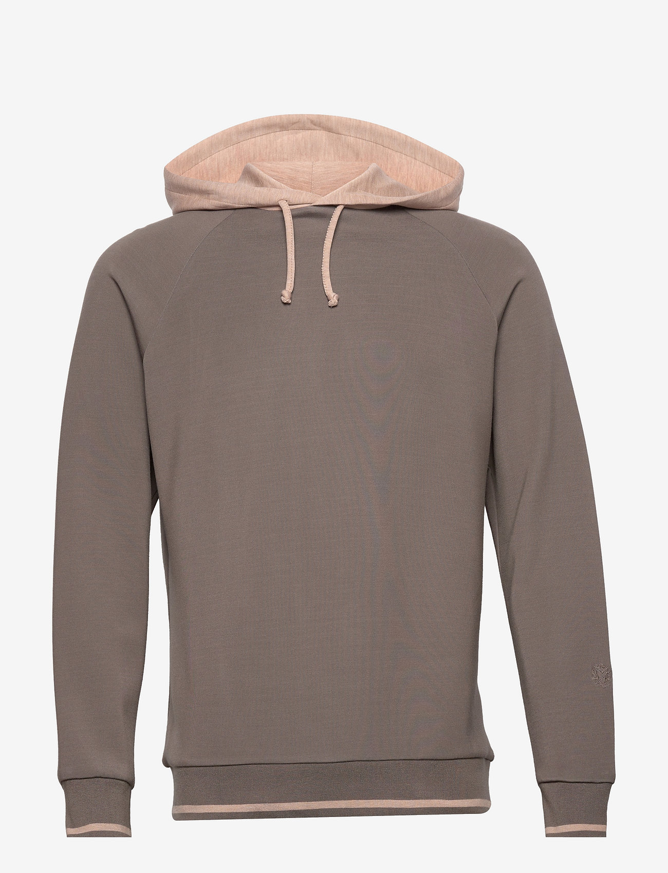 Mos Mosh Gallery - Abel Contrast Hoodie - toffee - 0