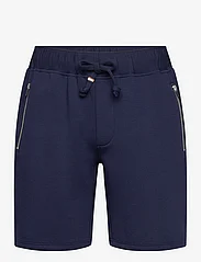 Mos Mosh Gallery - MMGAbel Zip Shorts - sweatshorts - indigo blue - 0