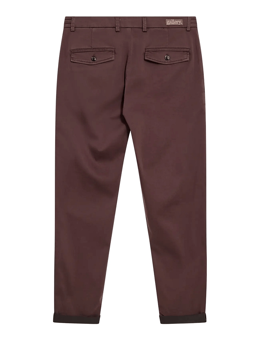 Mos Mosh Gallery - MMGHunt Soft String Pant - casual trousers - black coffee - 1