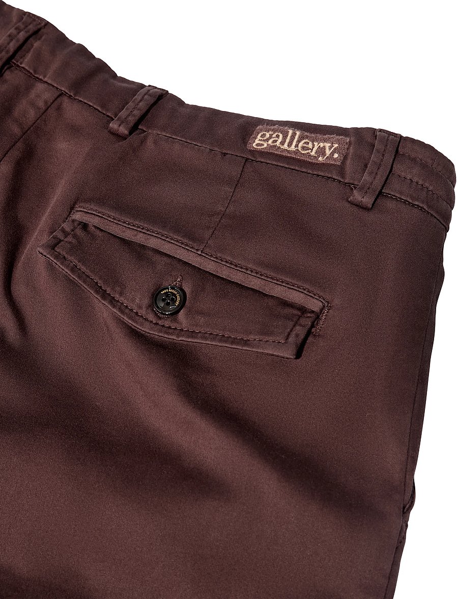 Mos Mosh Gallery - MMGHunt Soft String Pant - casual trousers - black coffee - 2