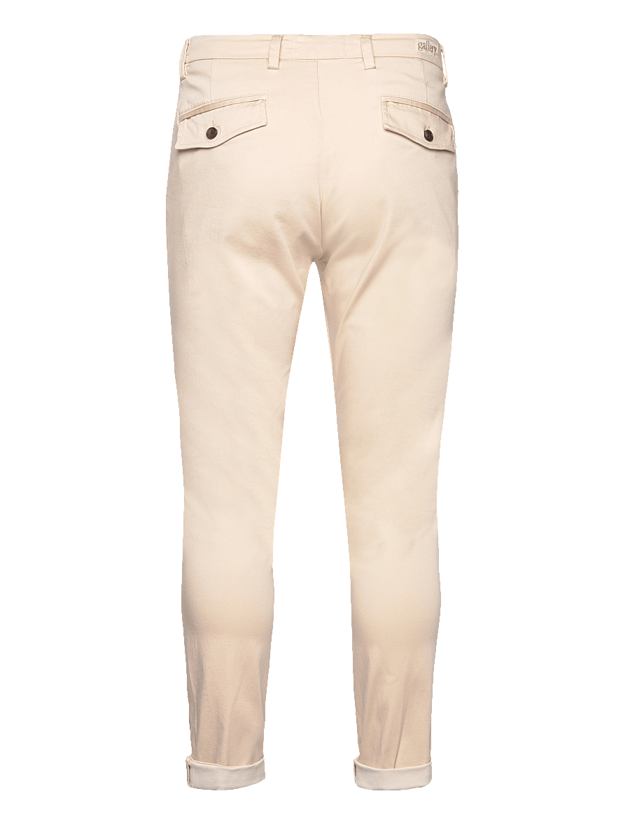 Mos Mosh Gallery - MMGHunt Soft String Pant - freizeithosen - ecru - 1