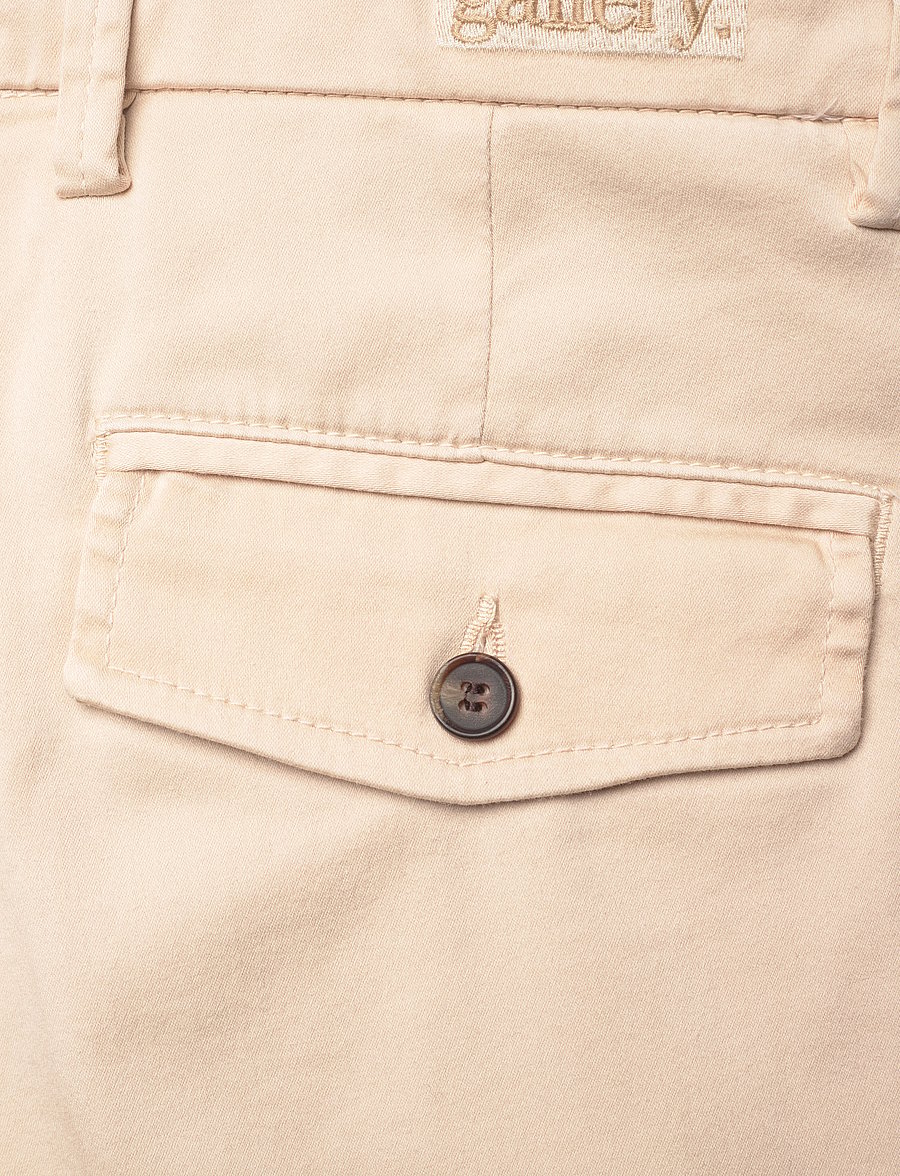 Mos Mosh Gallery - MMGHunt Soft String Pant - freizeithosen - ecru - 4