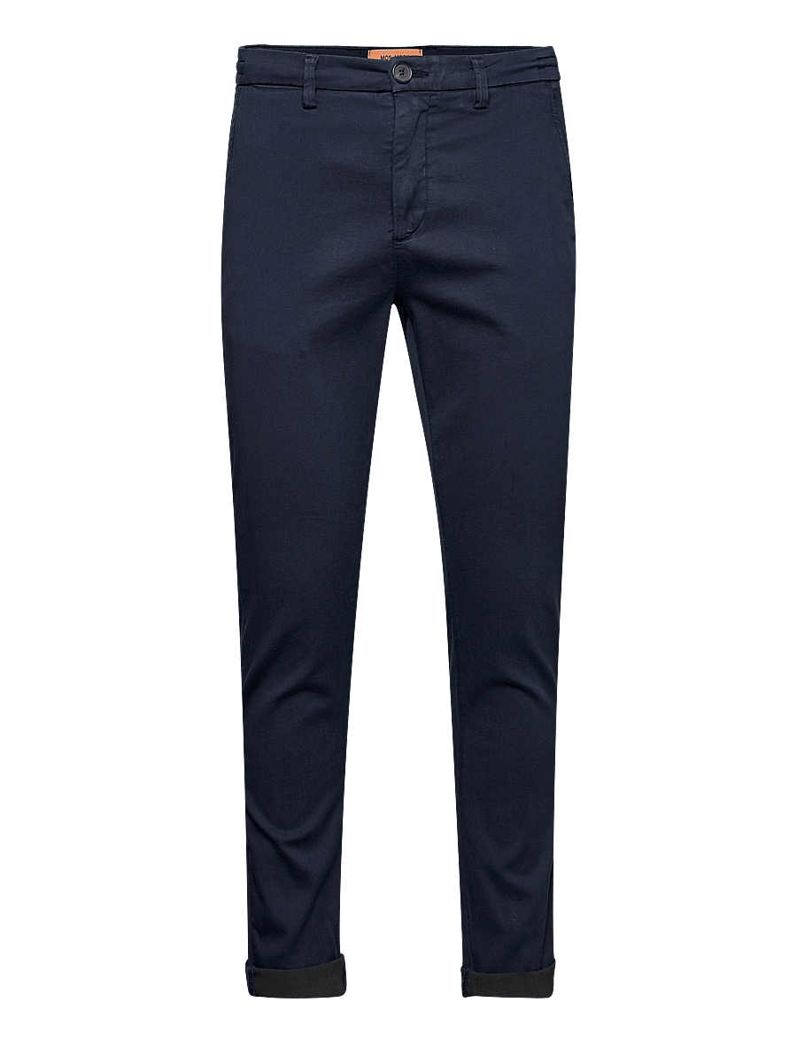Mos Mosh Gallery - MMGHunt Soft String Pant - chinos - navy - 1