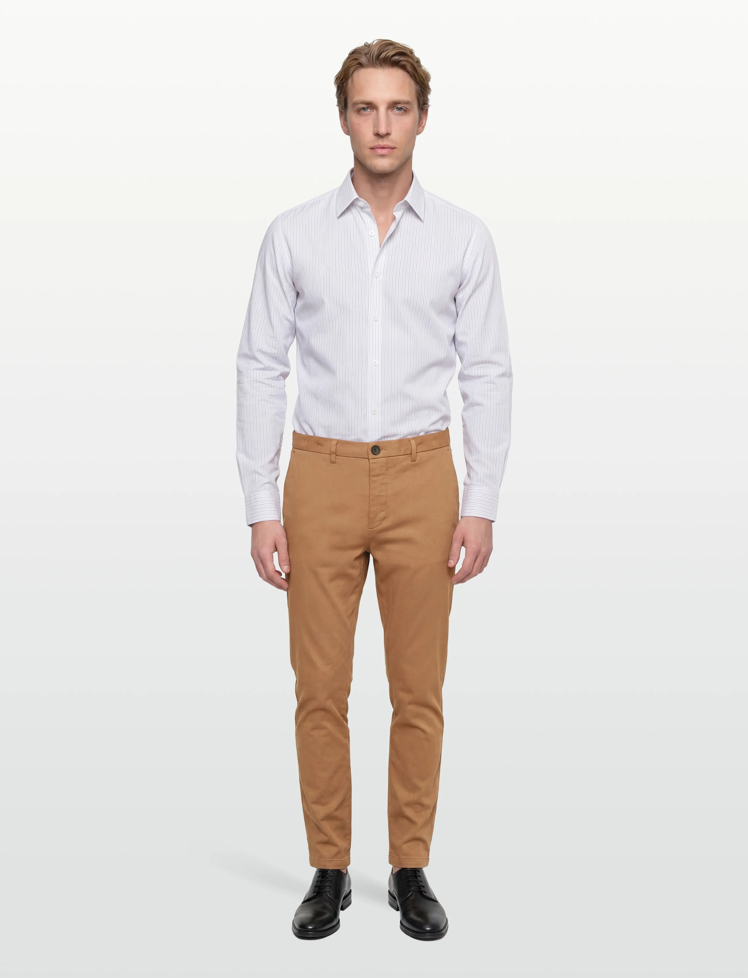 Mos Mosh Gallery Mmghunt Soft String Pant, 36 x 32, Brown, Bukser > Chinos, Herre