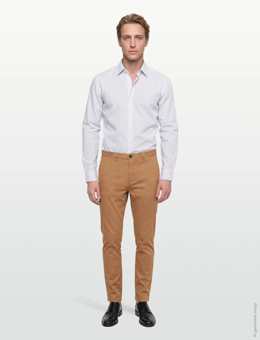 Mos Mosh Gallery - MMGHunt Soft String Pant - freizeithosen - toasted coconut - 0