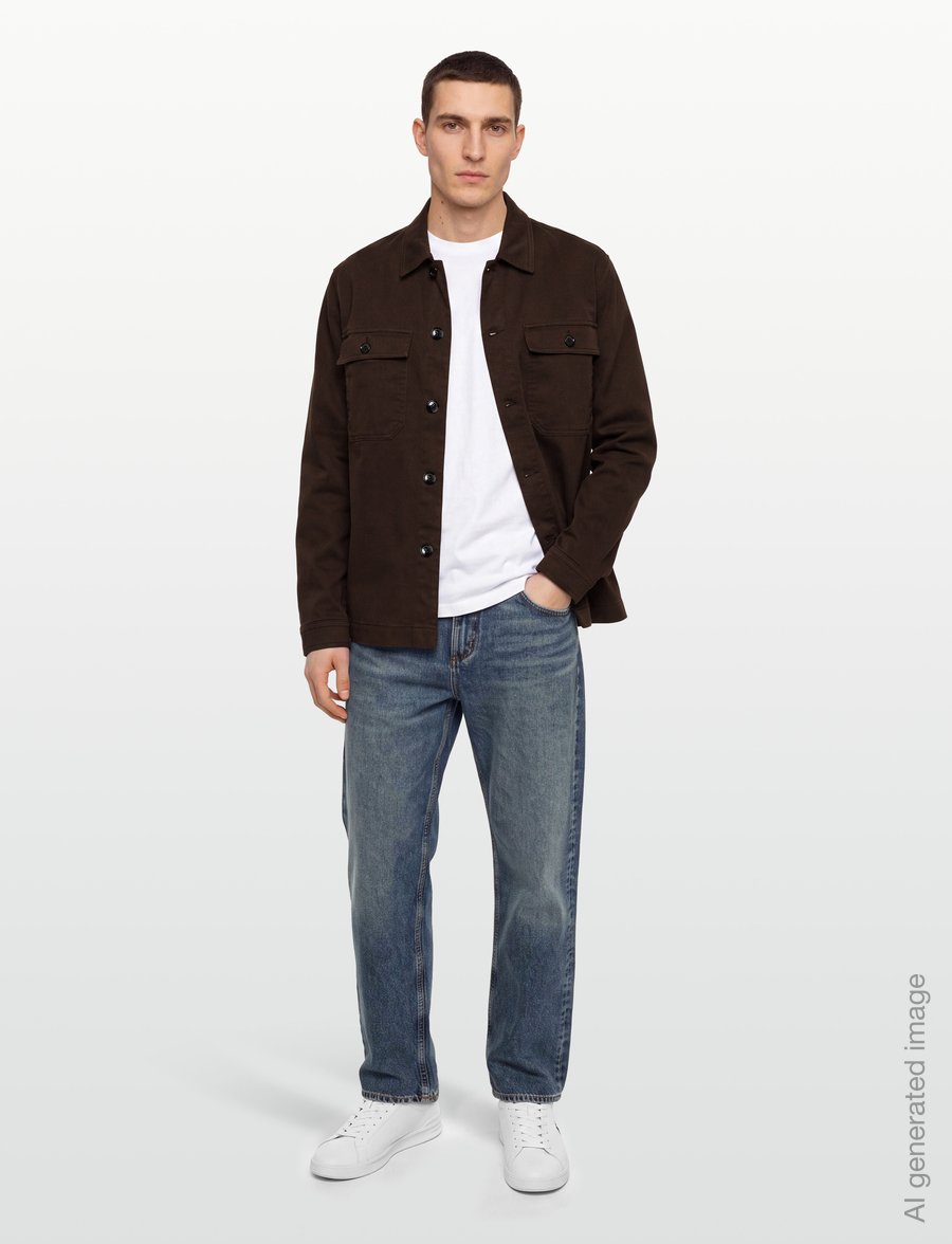 Mos Mosh Gallery - MMGMatteo Soft Overshirt - osta olukorra järgi - black coffee - 0