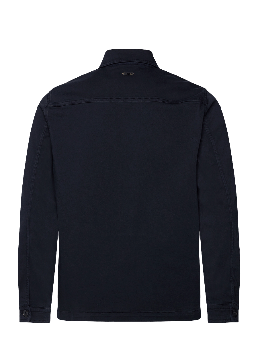 Mos Mosh Gallery - MMGMatteo Soft Overshirt - Überhemden - navy - 1