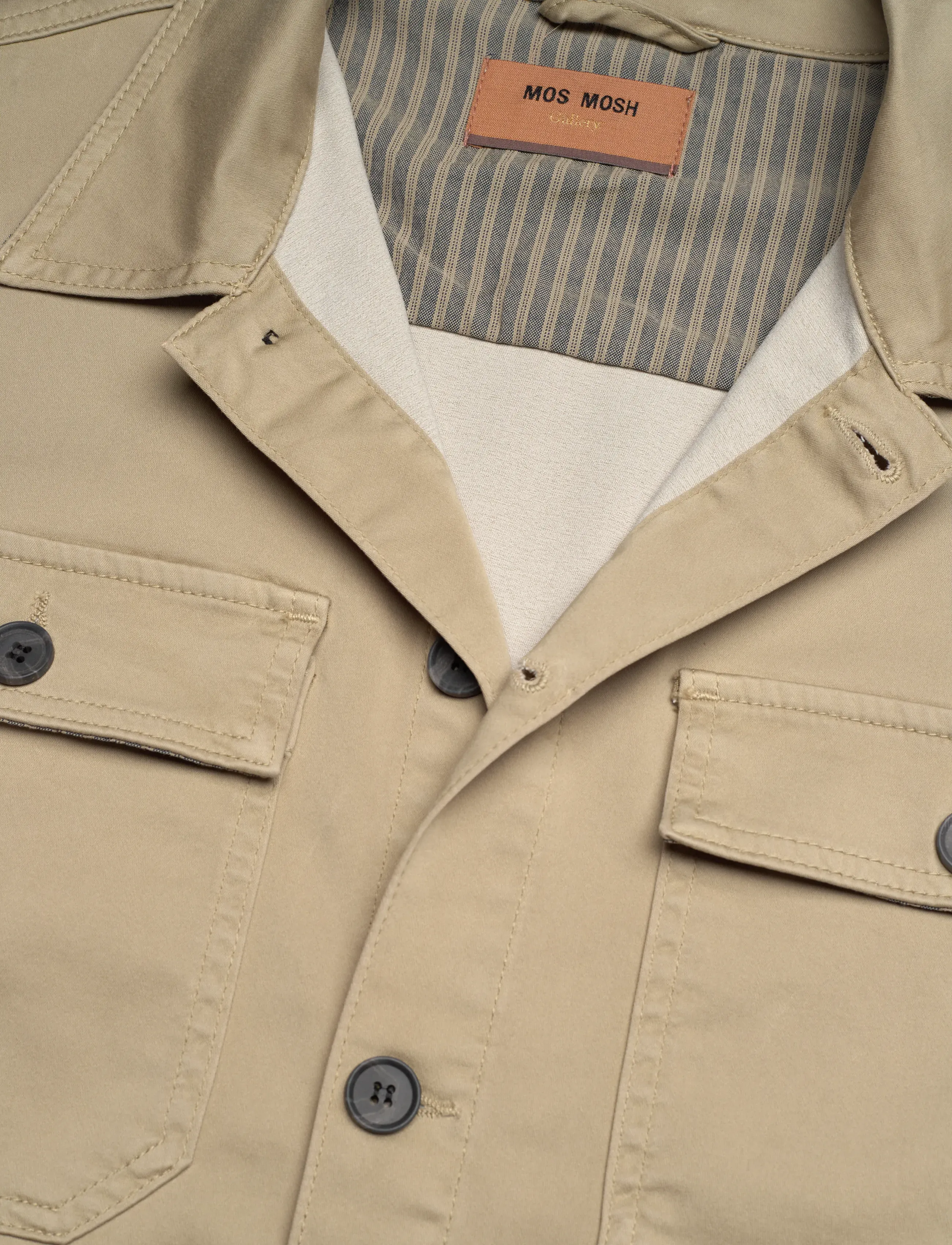 Mos Mosh Gallery - MMGMatteo Soft Overshirt - nach anlass kaufen - seneca rock - 5
