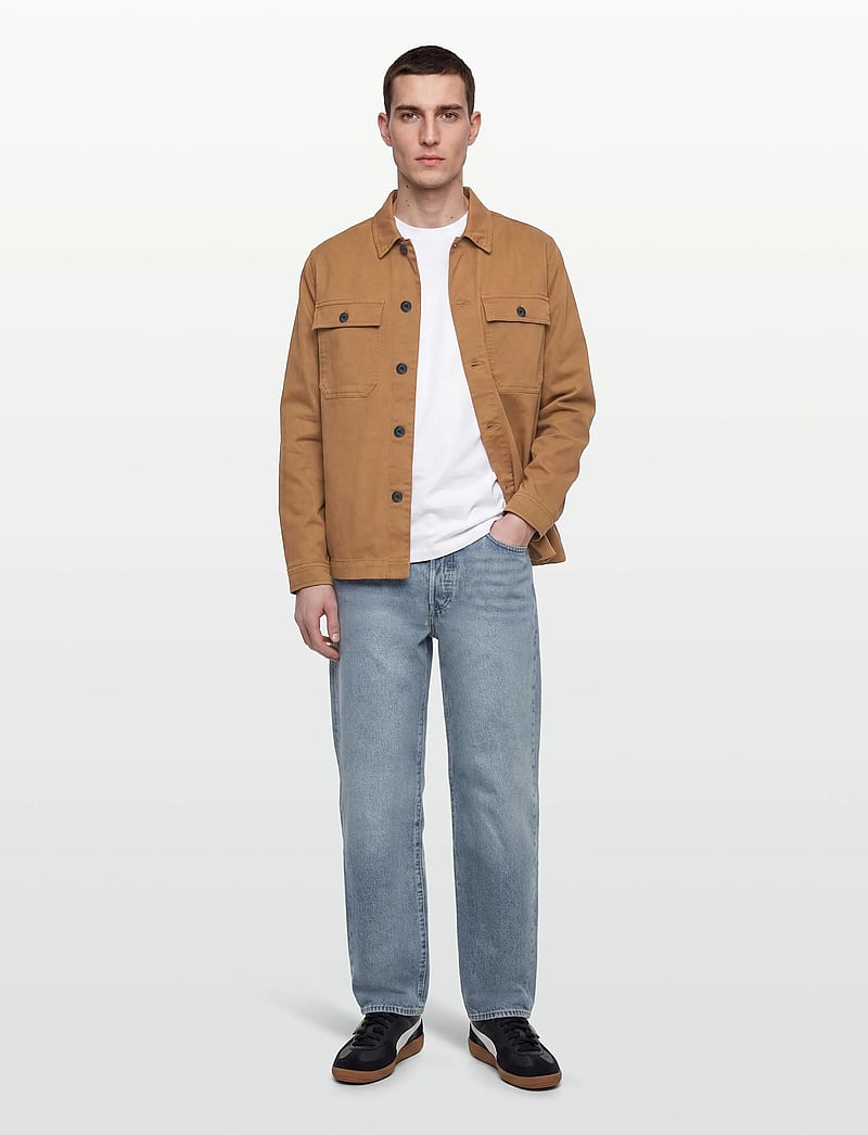 Mos Mosh Gallery - MMGMatteo Soft Overshirt - nach anlass kaufen - toasted coconut - 0