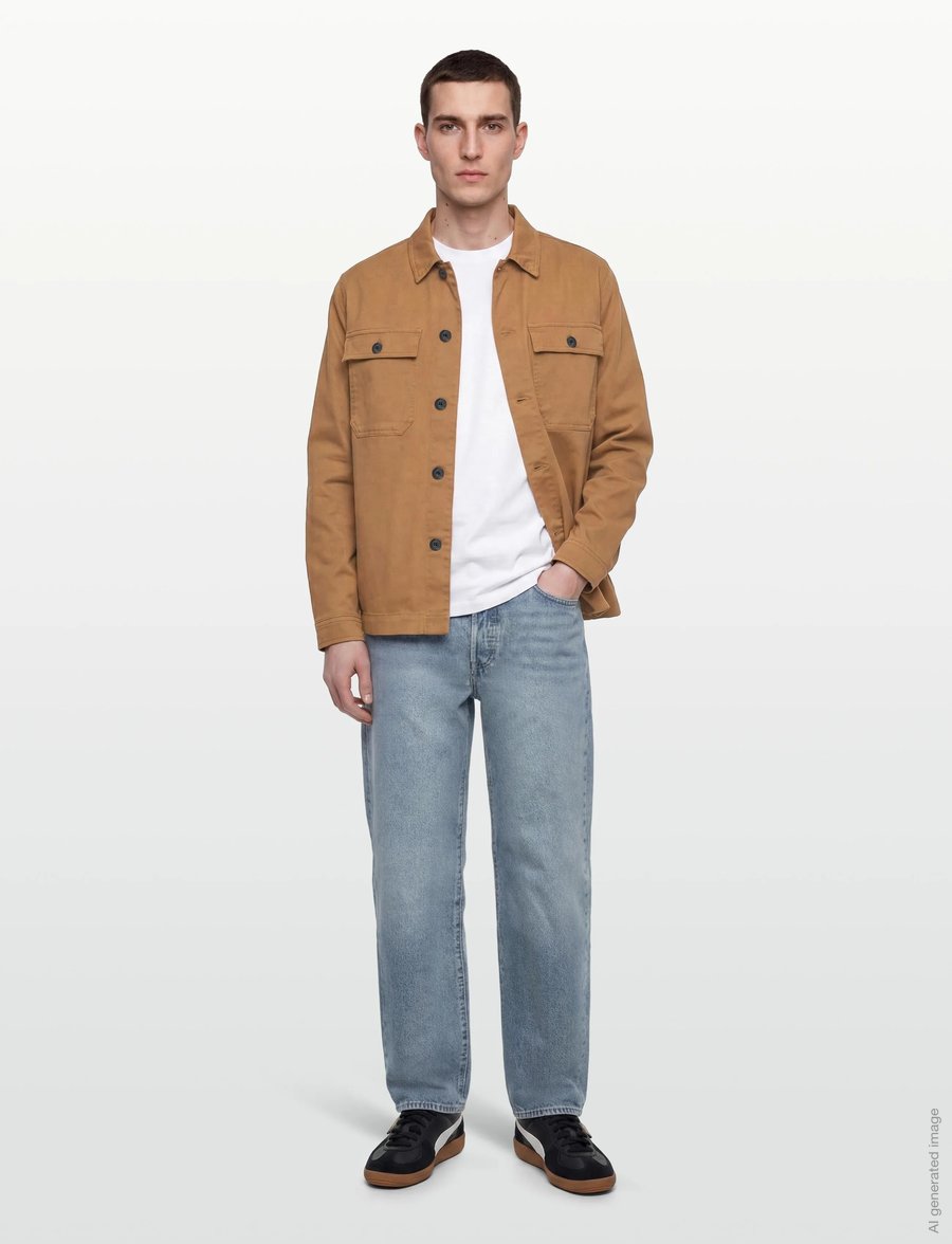 Mos Mosh Gallery - MMGMatteo Soft Overshirt - nach anlass kaufen - toasted coconut - 0