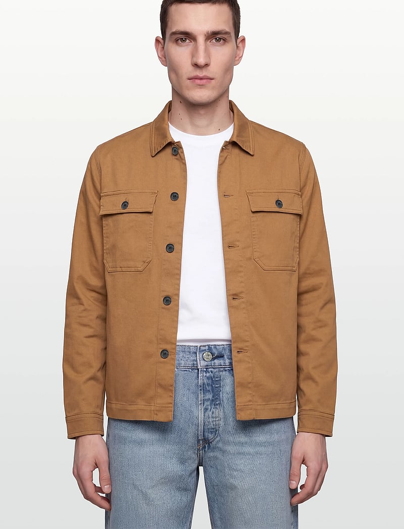 Mos Mosh Gallery - MMGMatteo Soft Overshirt - nach anlass kaufen - toasted coconut - 3